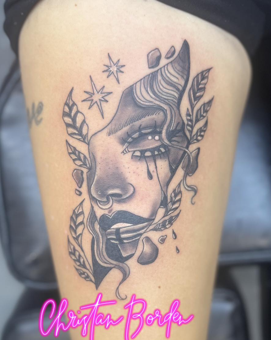 Tattoo by @tattoosbychristan — black_and_grey, realism