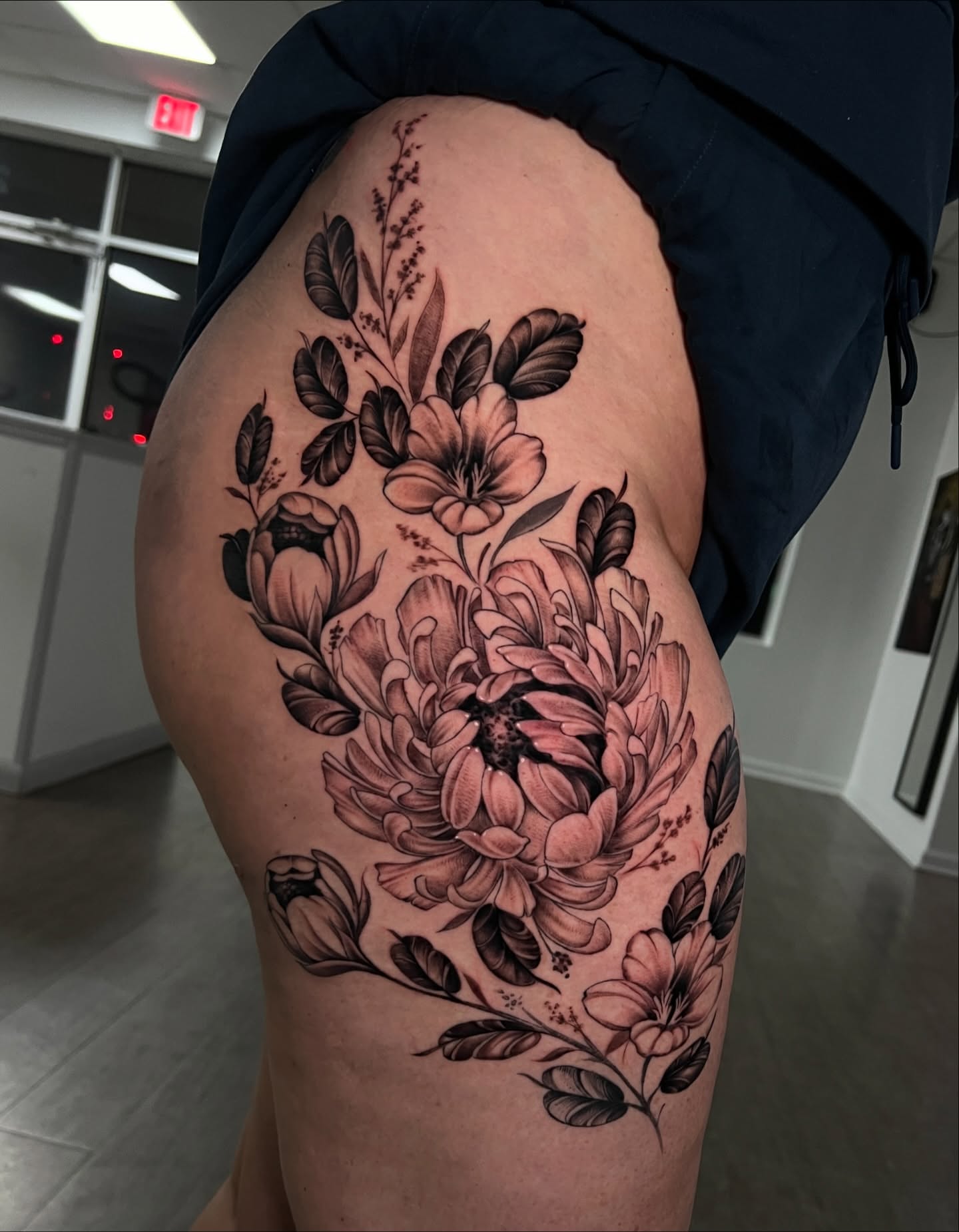 Tattoo by @joedejoya — black_and_grey