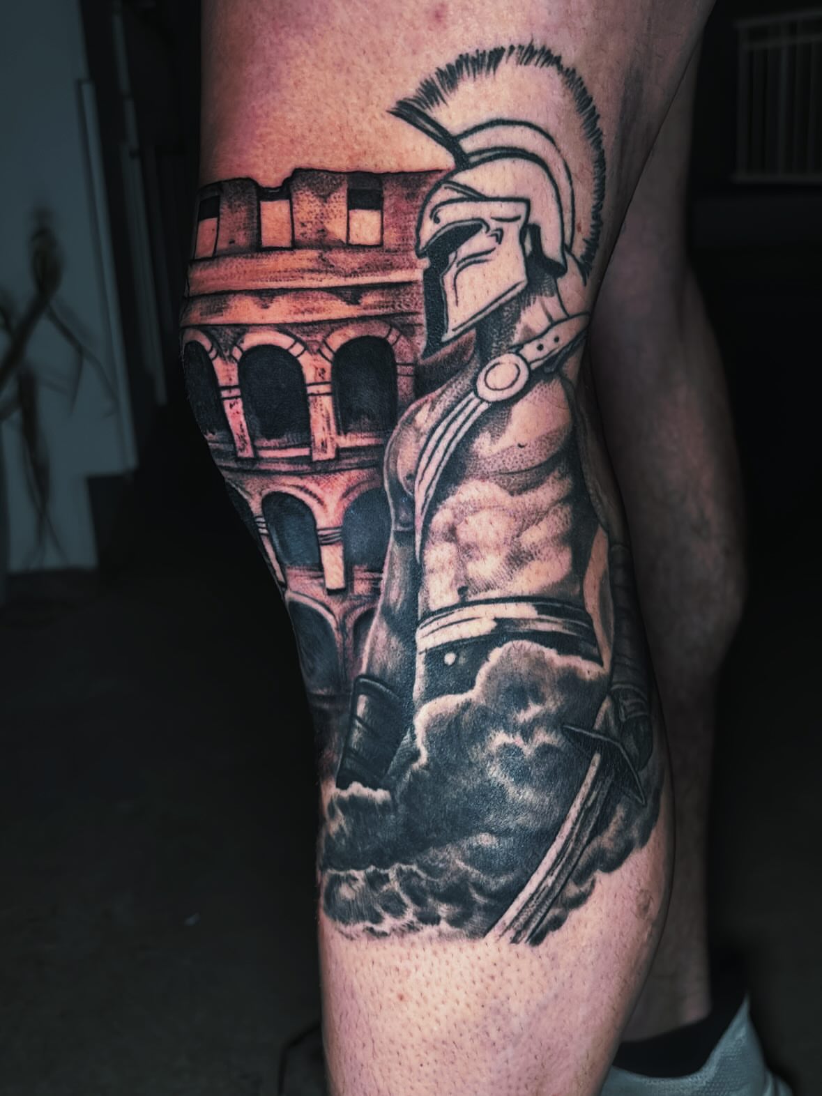 Tattoo by @kee.tattoos — black_and_grey, realism
