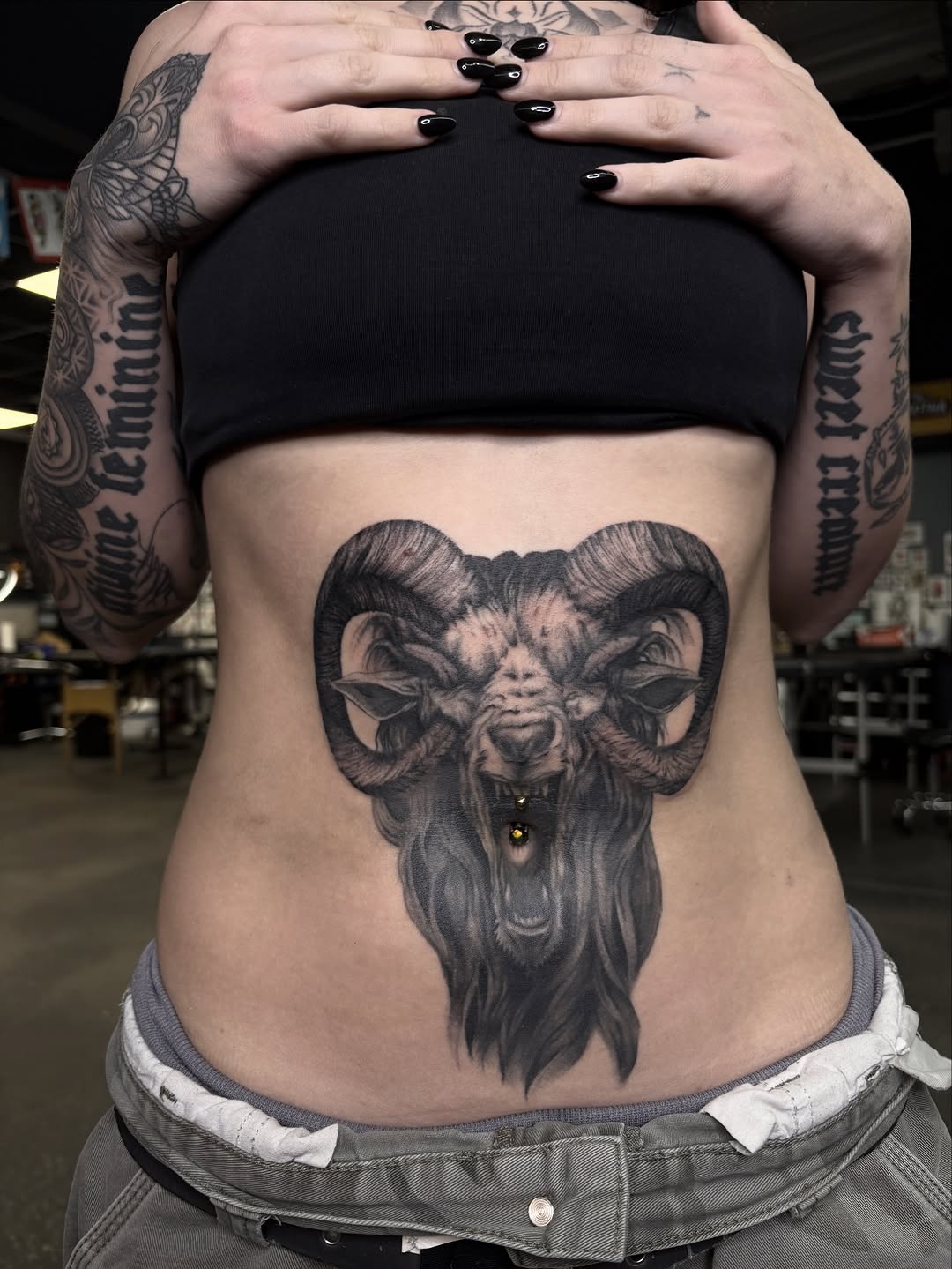 Tattoo by @disgracefultattoo — black_and_grey, realism