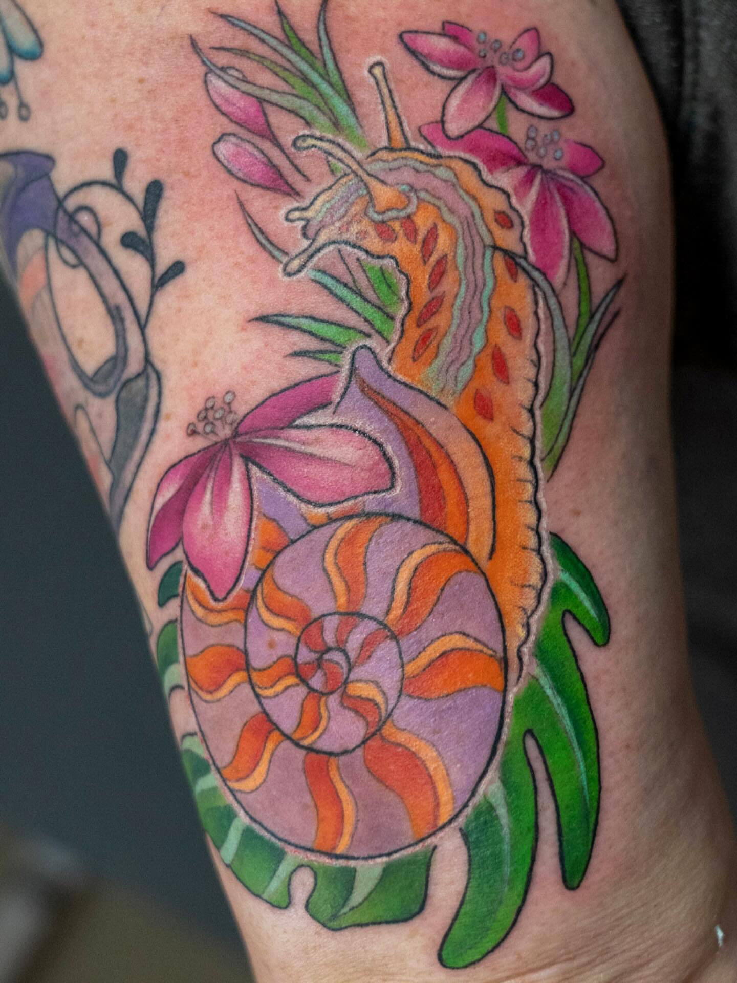Tattoo by @melissathompsonart — new_school, illustrative