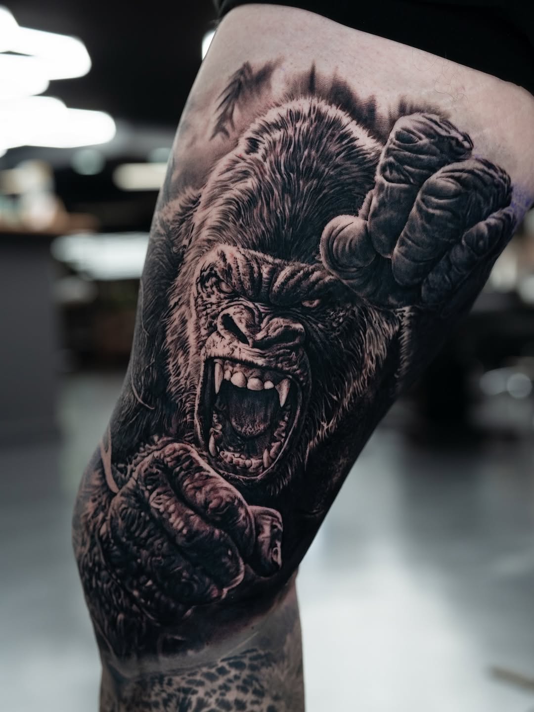 Tattoo by @zakperry_tattoos — realism, black_and_grey