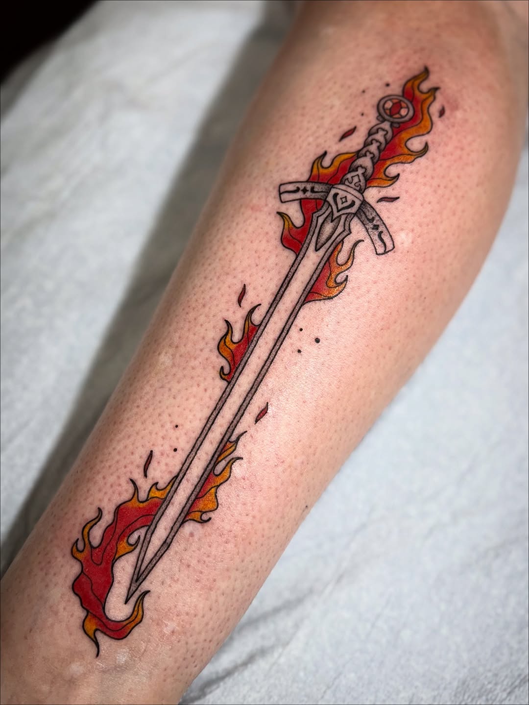 Tattoo by @lilmazetattoos — american_traditional, neo_traditional