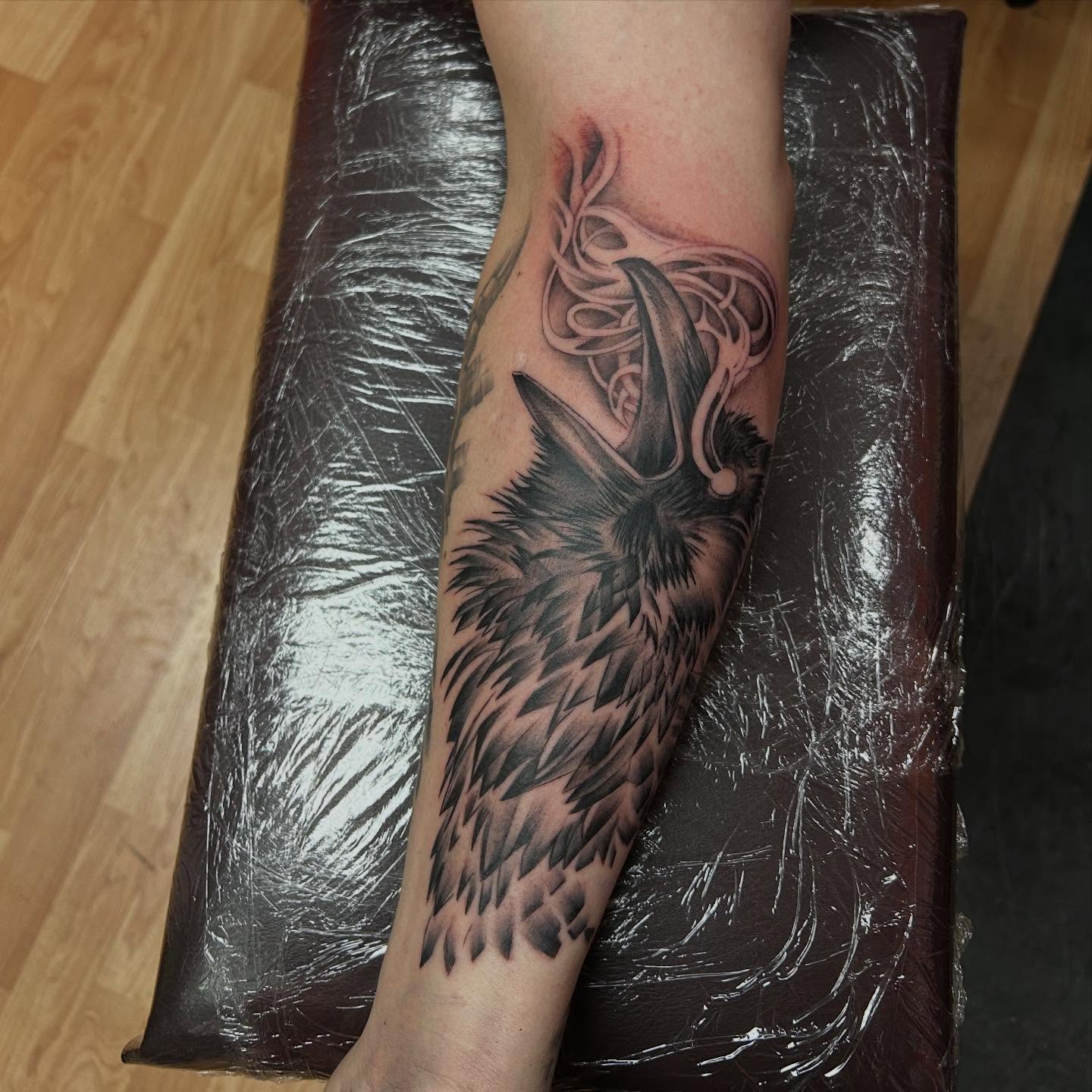 Tattoo by @chris_renaissancetattoos — black_and_grey, realism