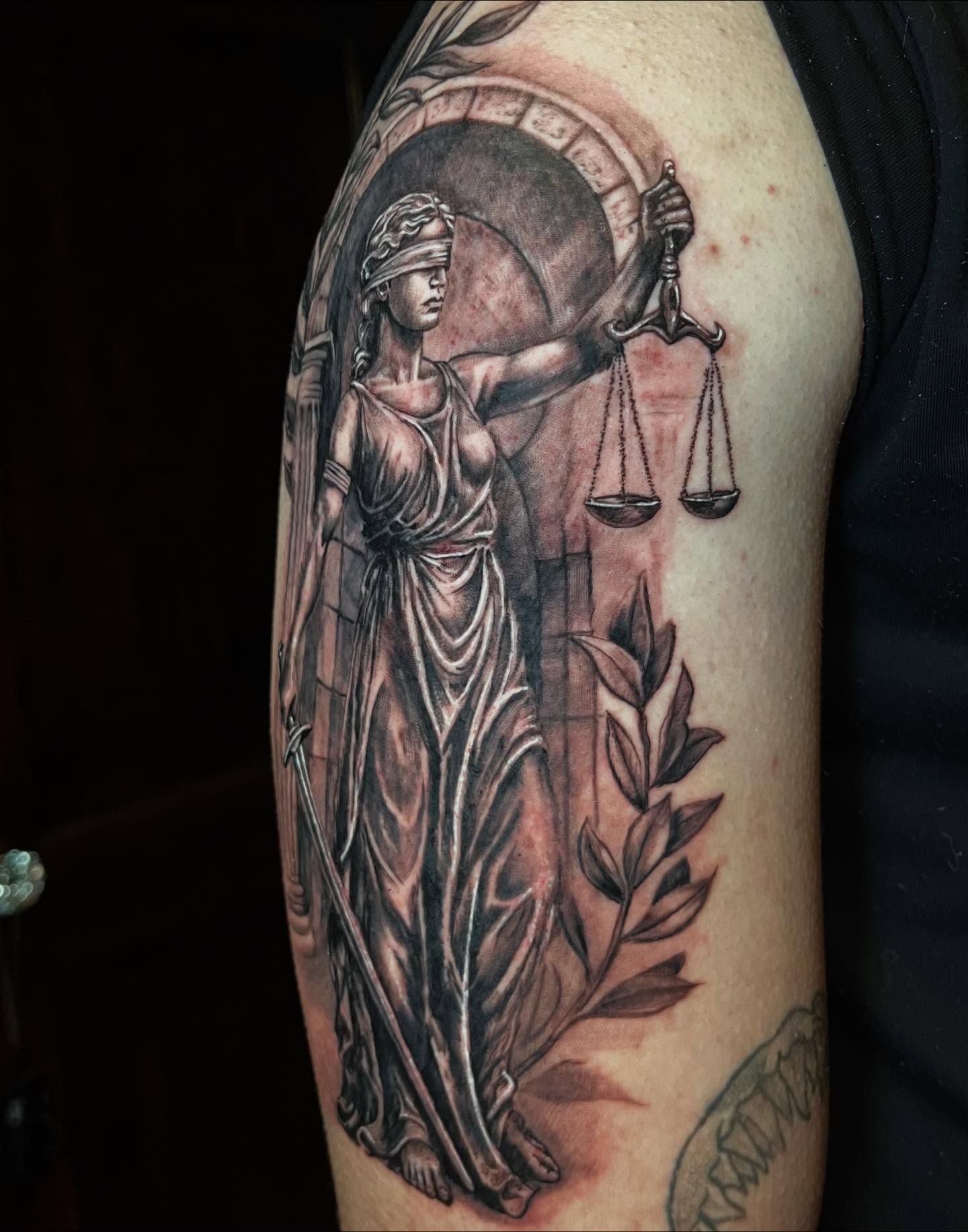 Tattoo by @inkbylennypaul — black_and_grey