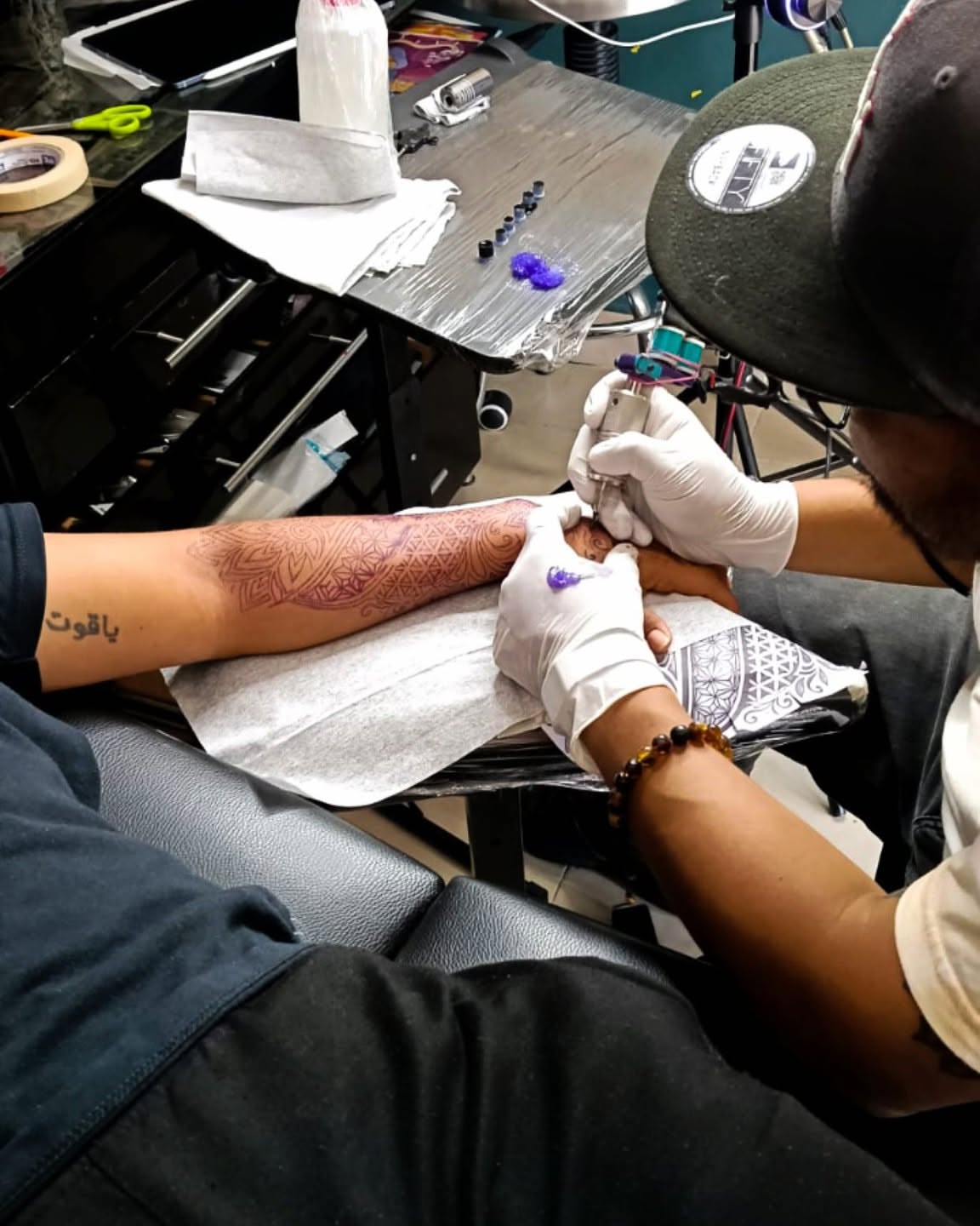 Tattoo by @gotha_chiquitraca — geometric