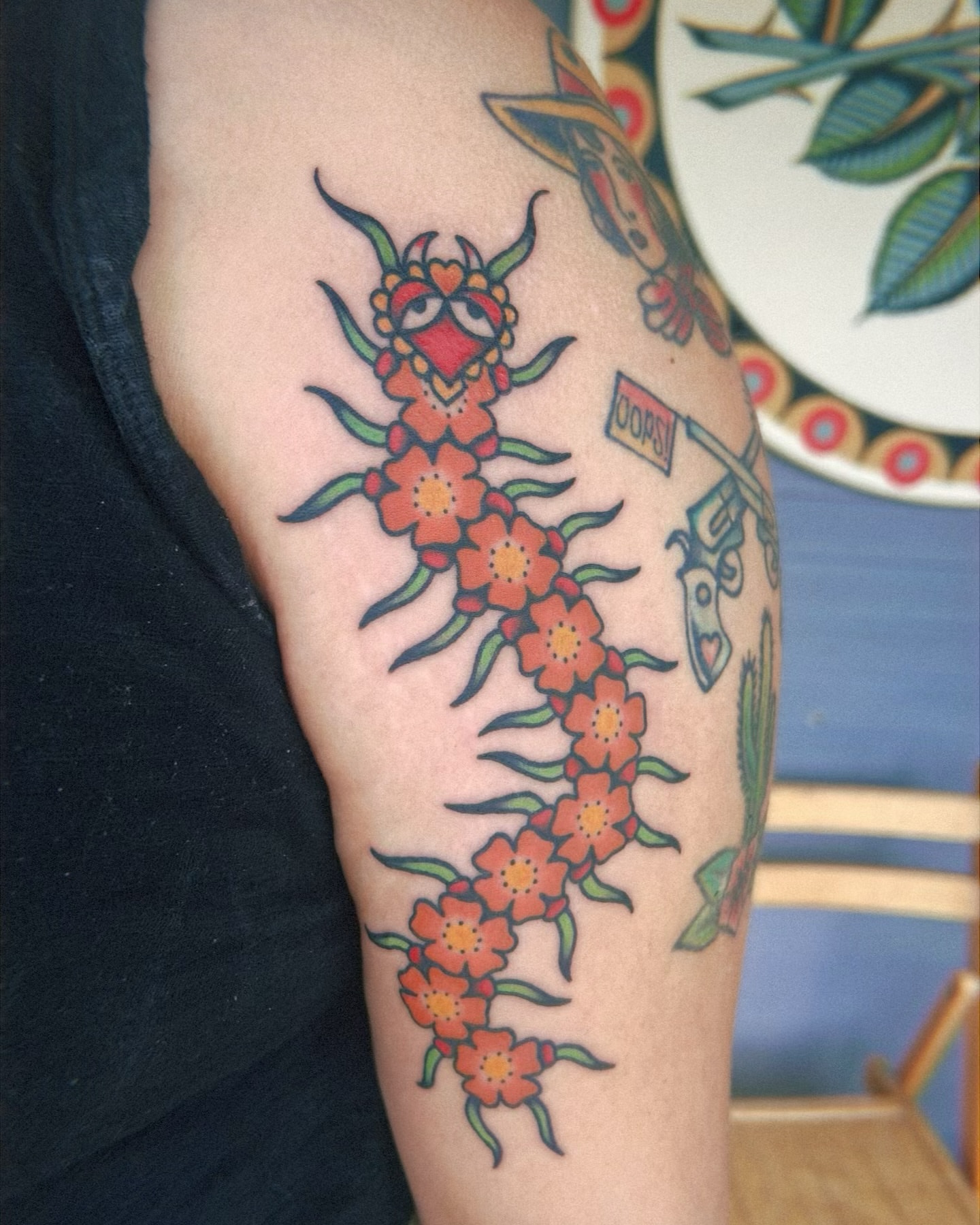 Tattoo by @hillarytattoos — american_traditional