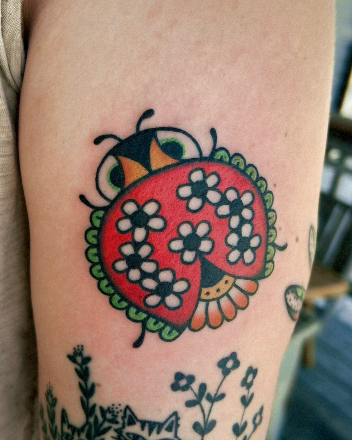 Tattoo by @hillarytattoos — trash_polka