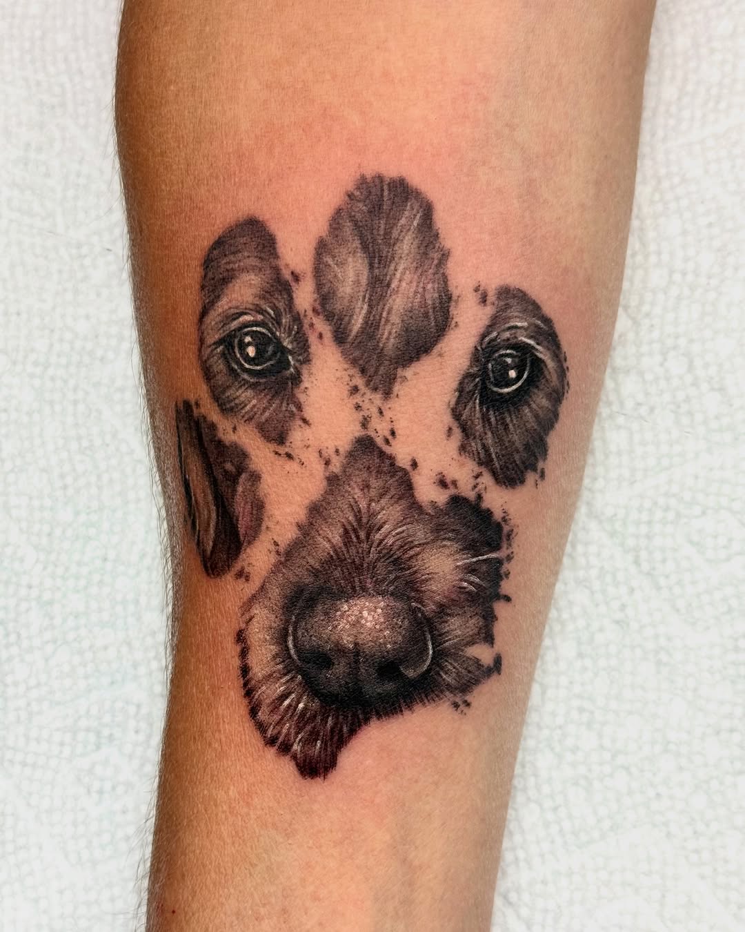 Tattoo by @dale13 — realism, black_and_grey
