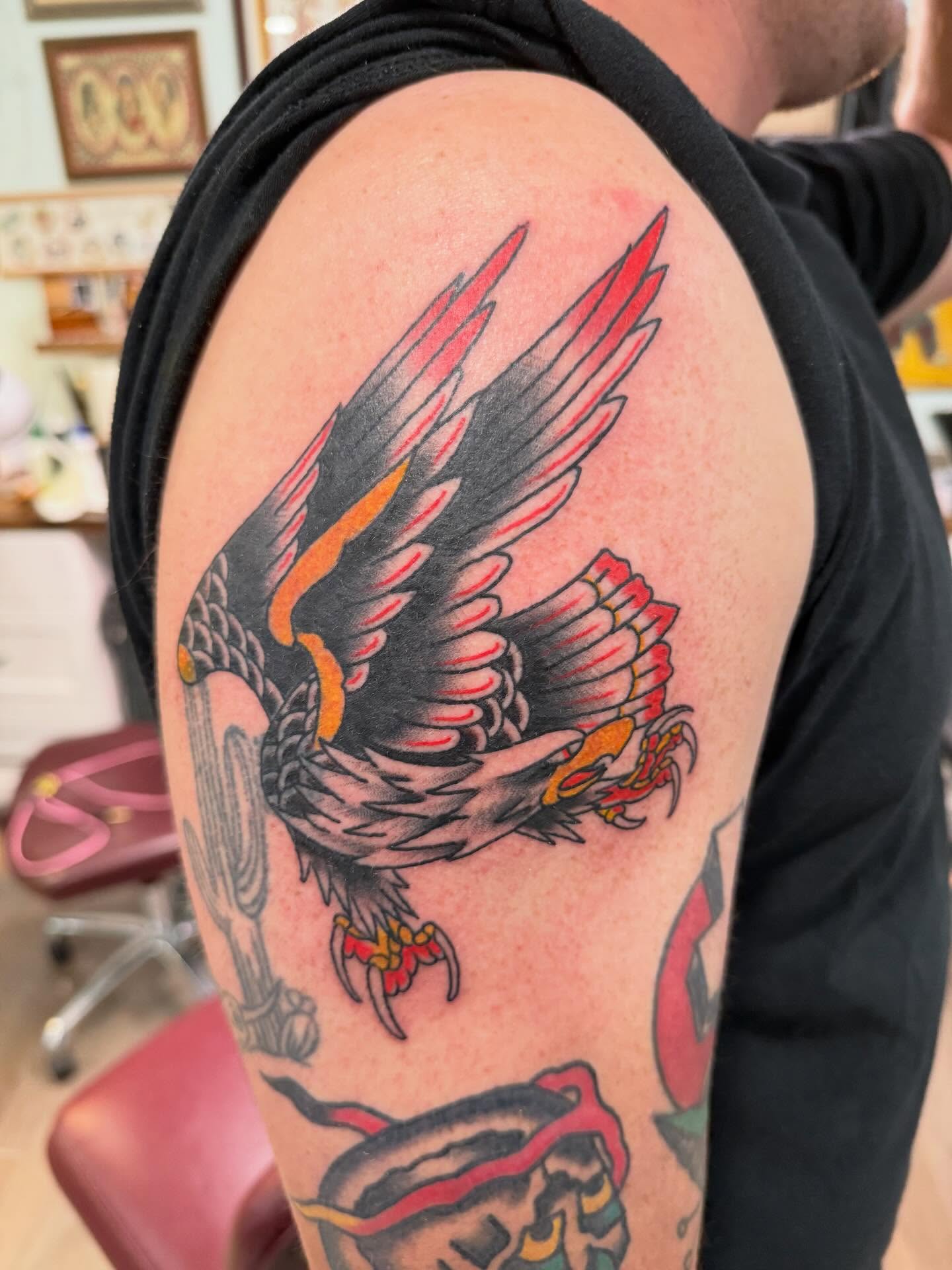 Tattoo by @mikegodfrey — american_traditional