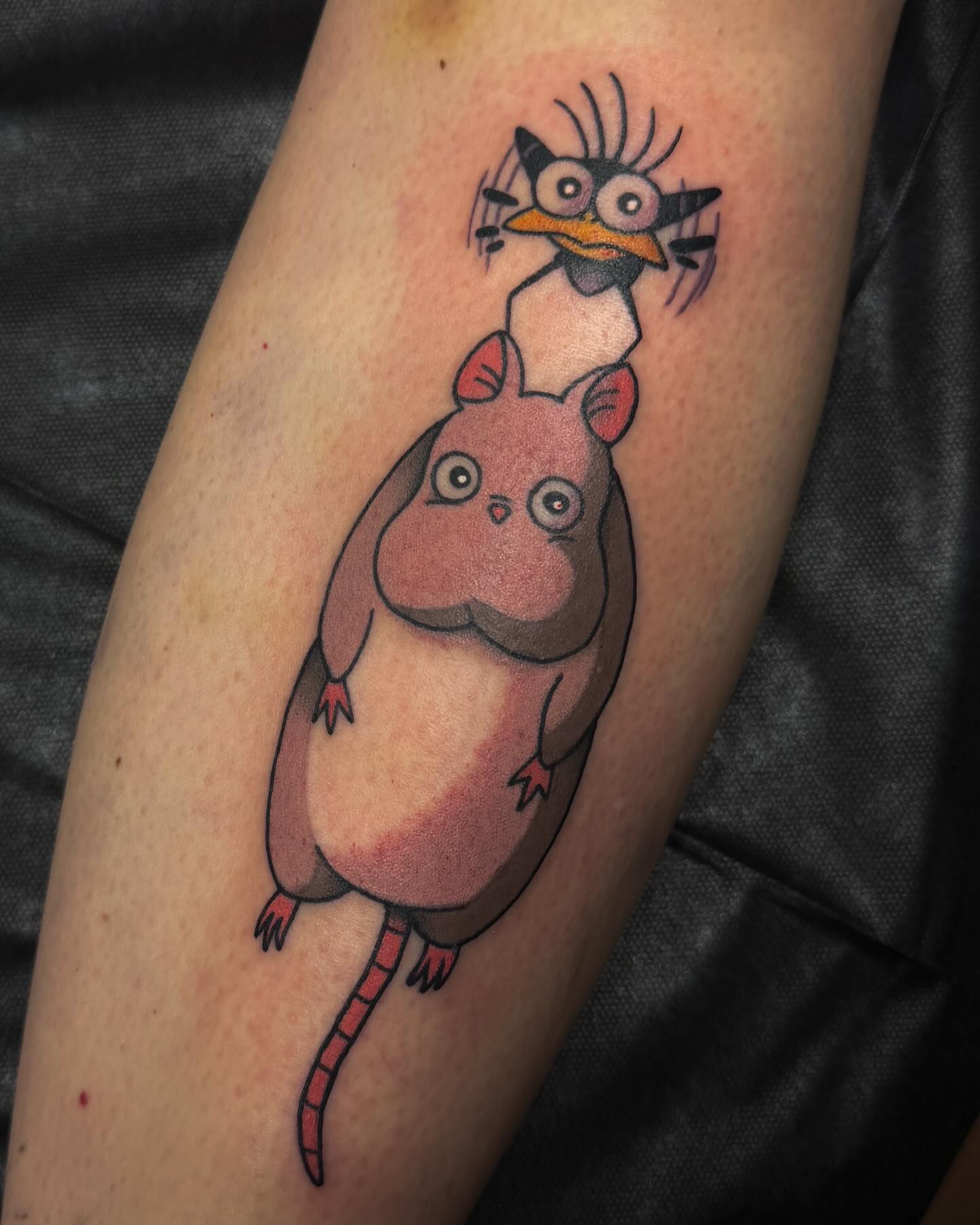 Tattoo by @ismonkah — anime