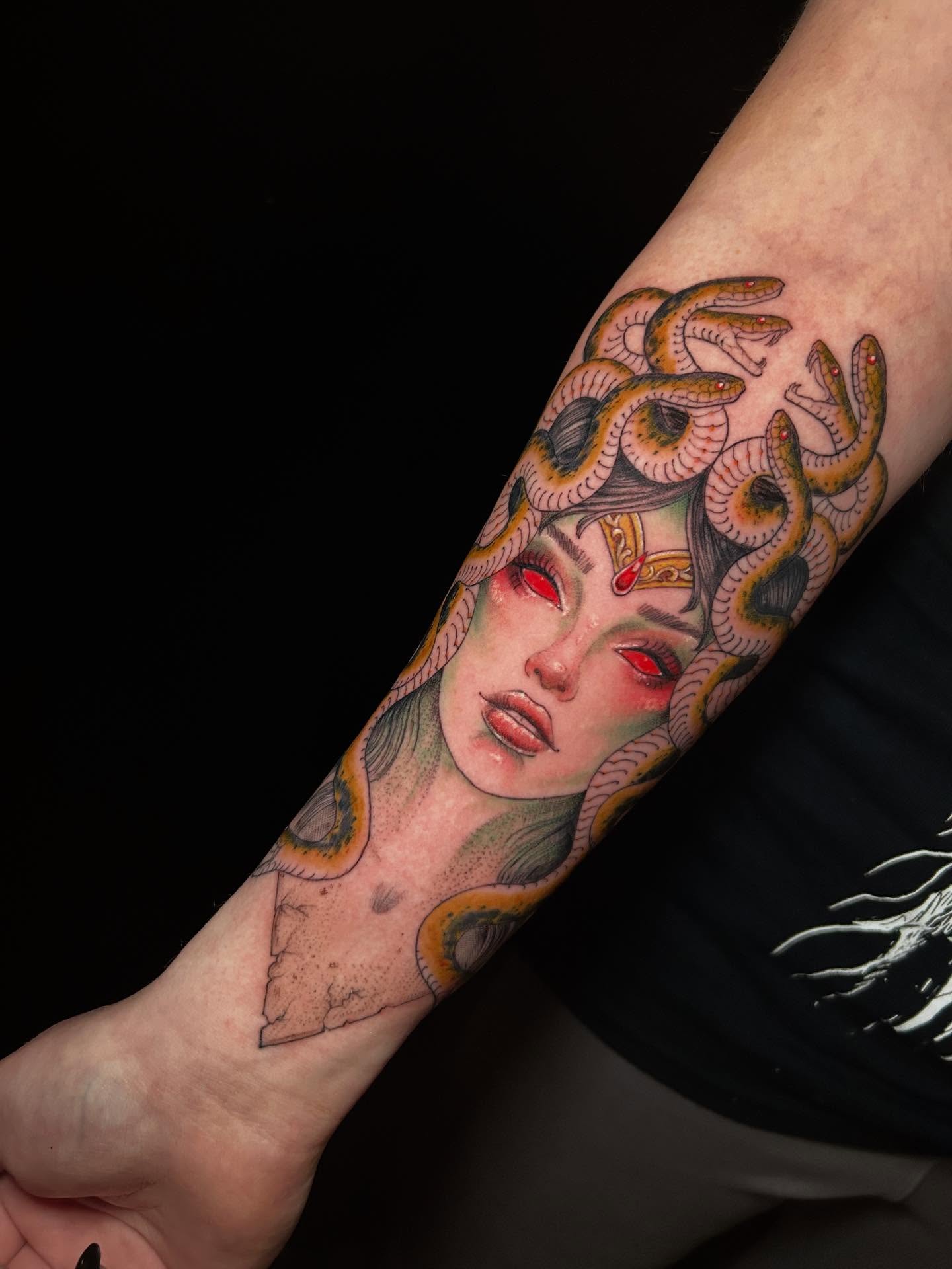 Tattoo by @ashleemshar — realism, dark_realism