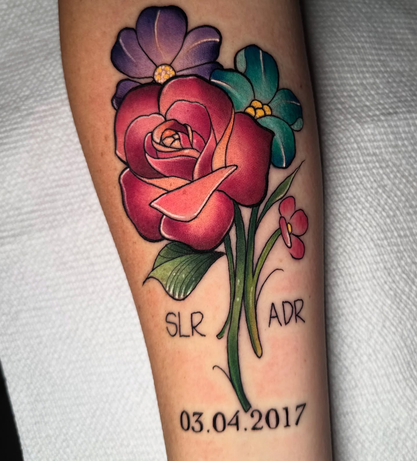 Tattoo by @cattlynnrose — american_traditional