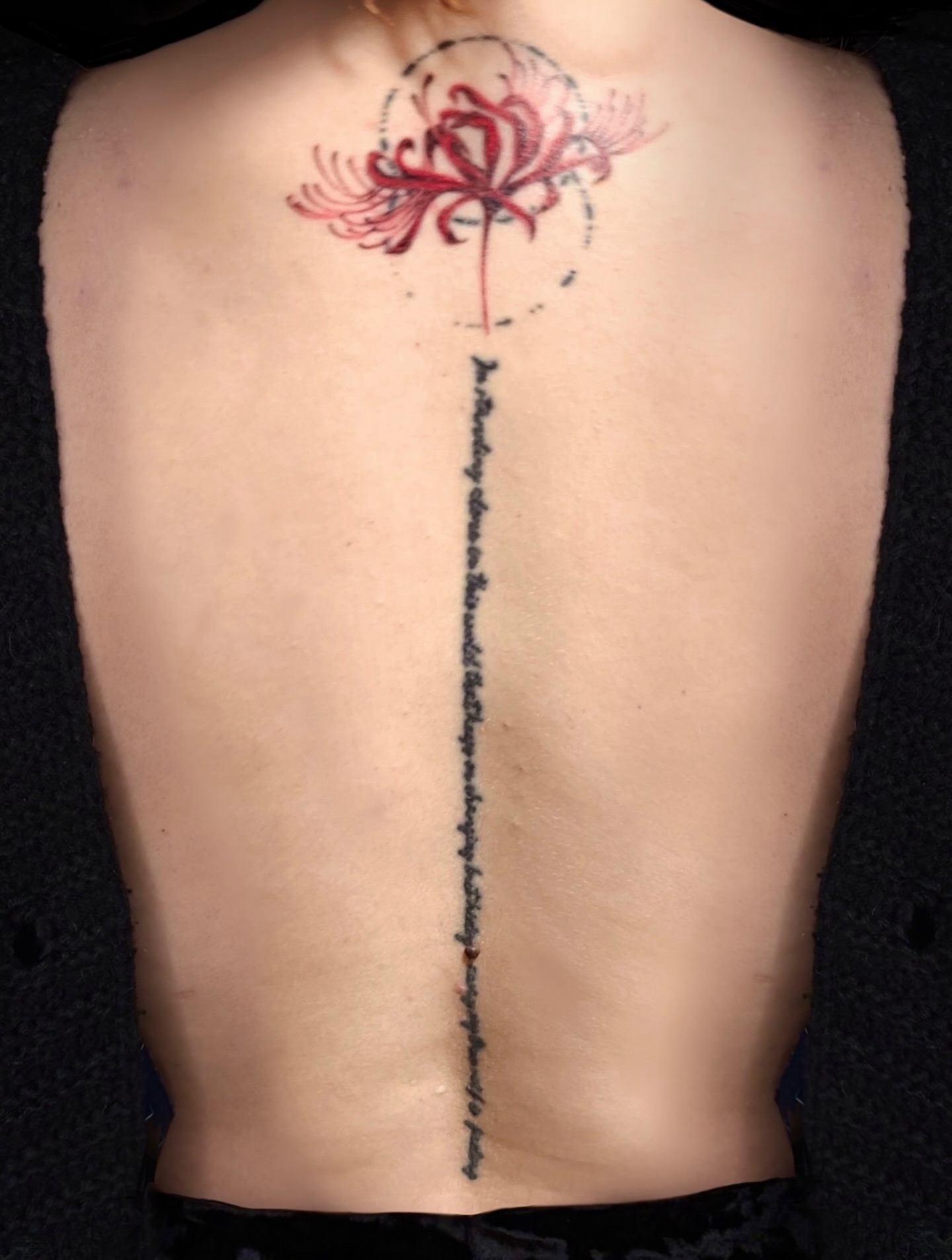 Tattoo by @ariusink — dotwork