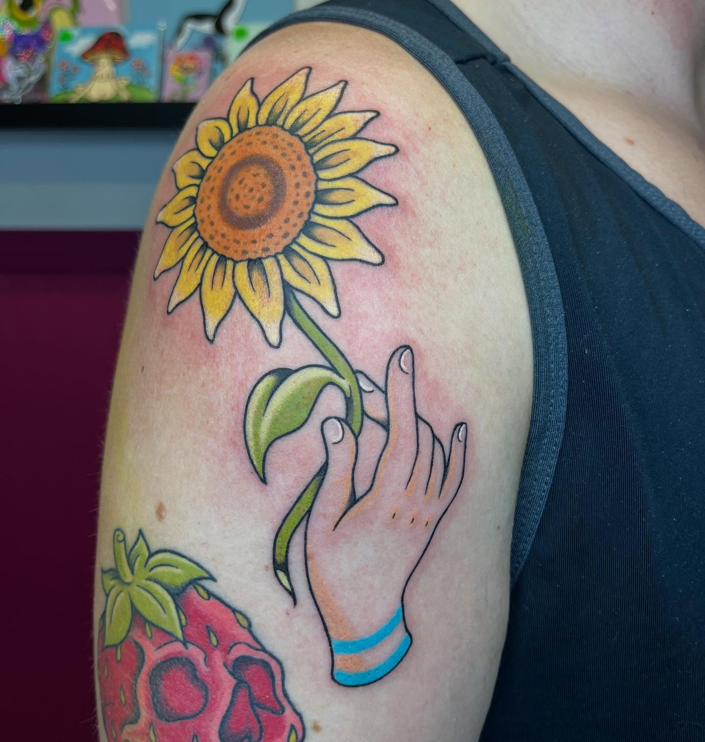 Tattoo by @stabbybrooks — dotwork