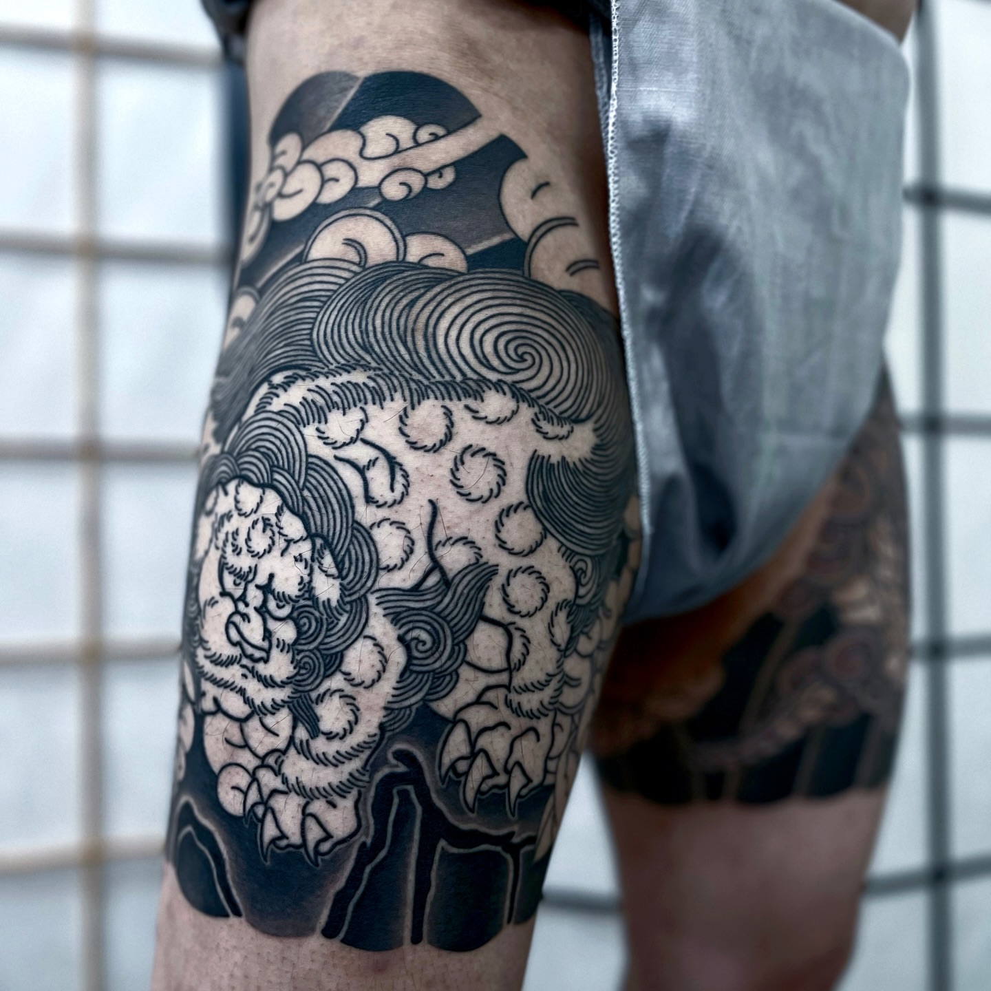 Tattoo by @noir_by_jm — black_and_grey