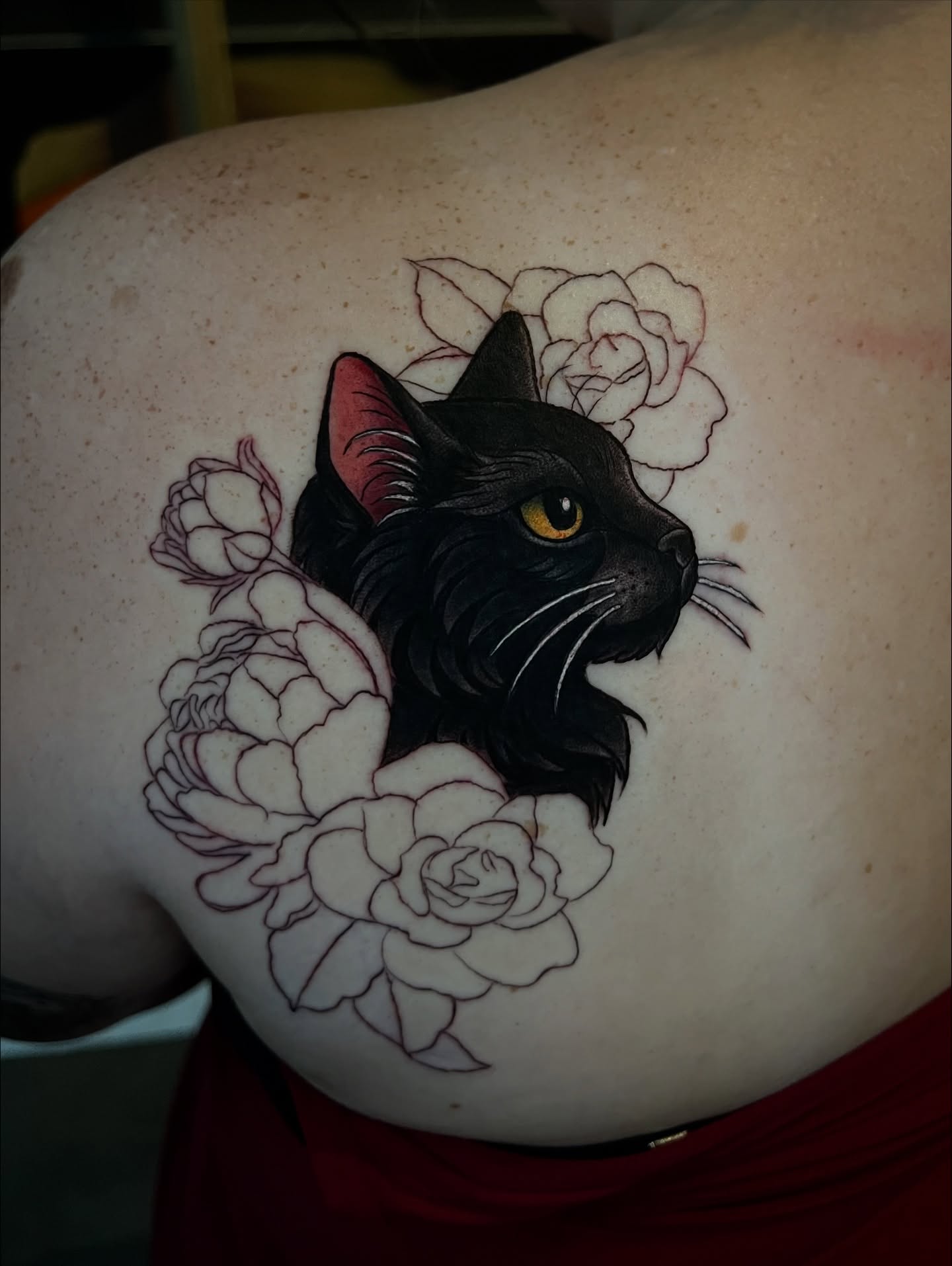 Tattoo by @courtneyloutattoos โ black_and_grey, realism