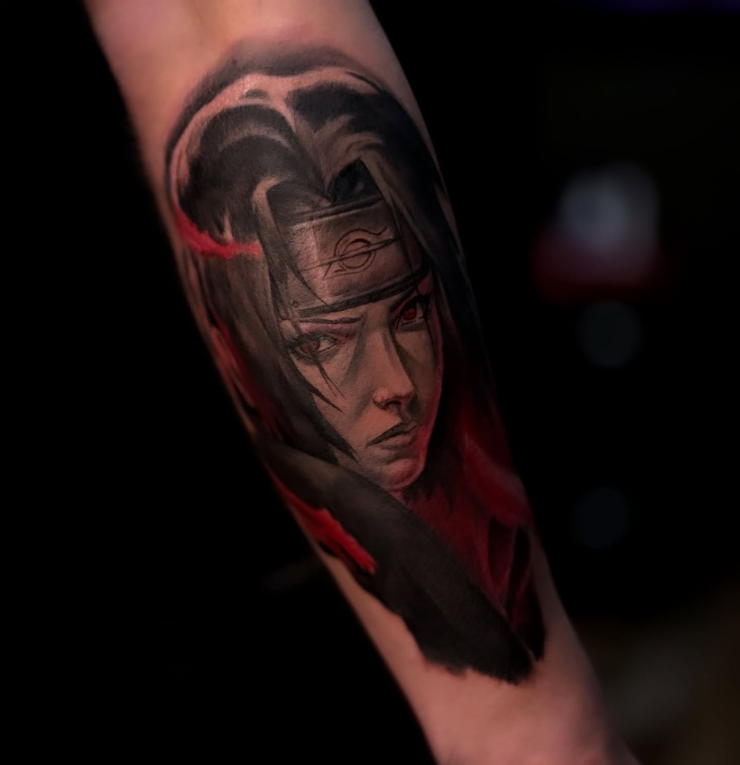 Tattoo by @caleb_moul — anime
