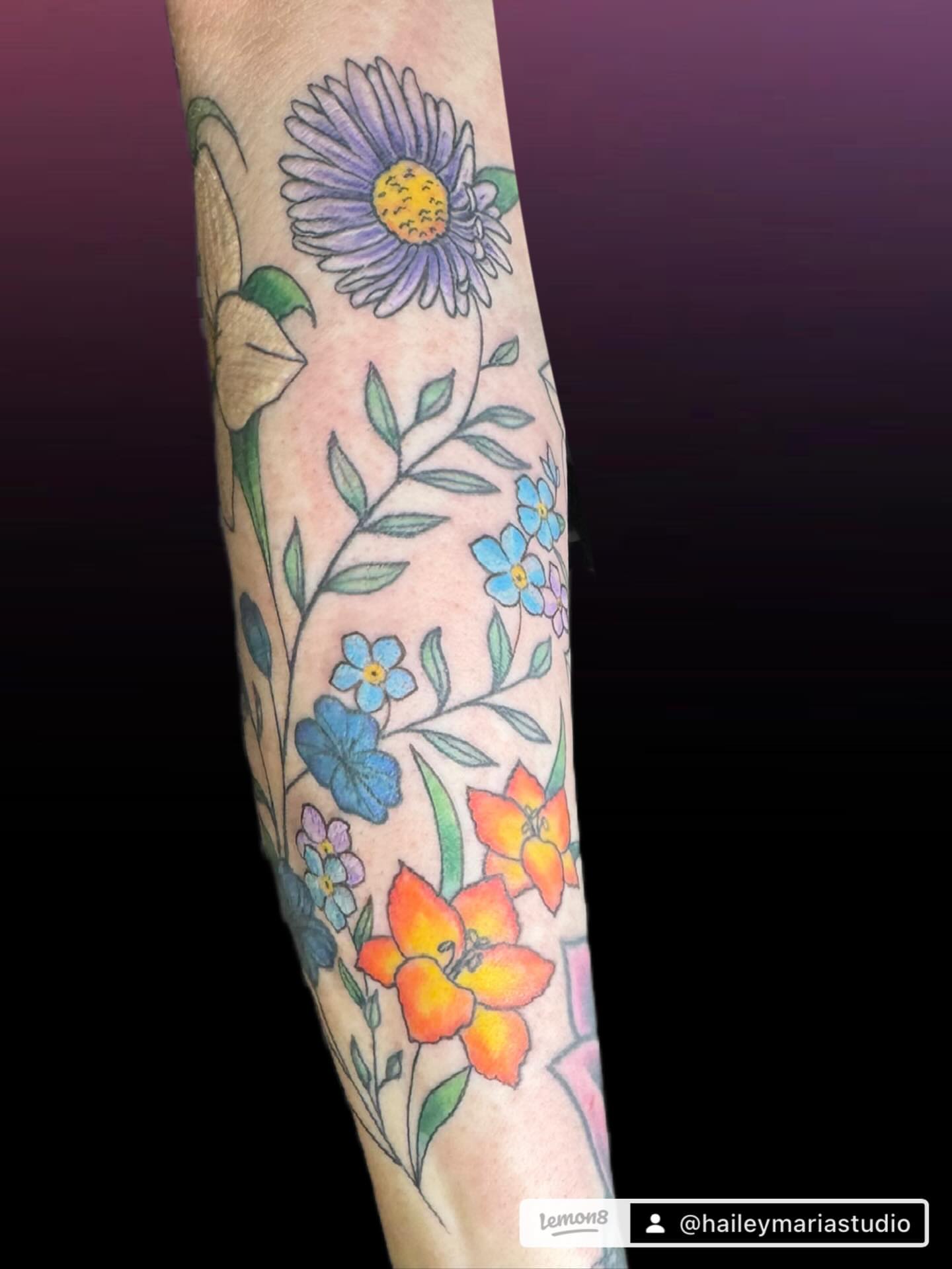 Tattoo by @haileymariastudio — new_school