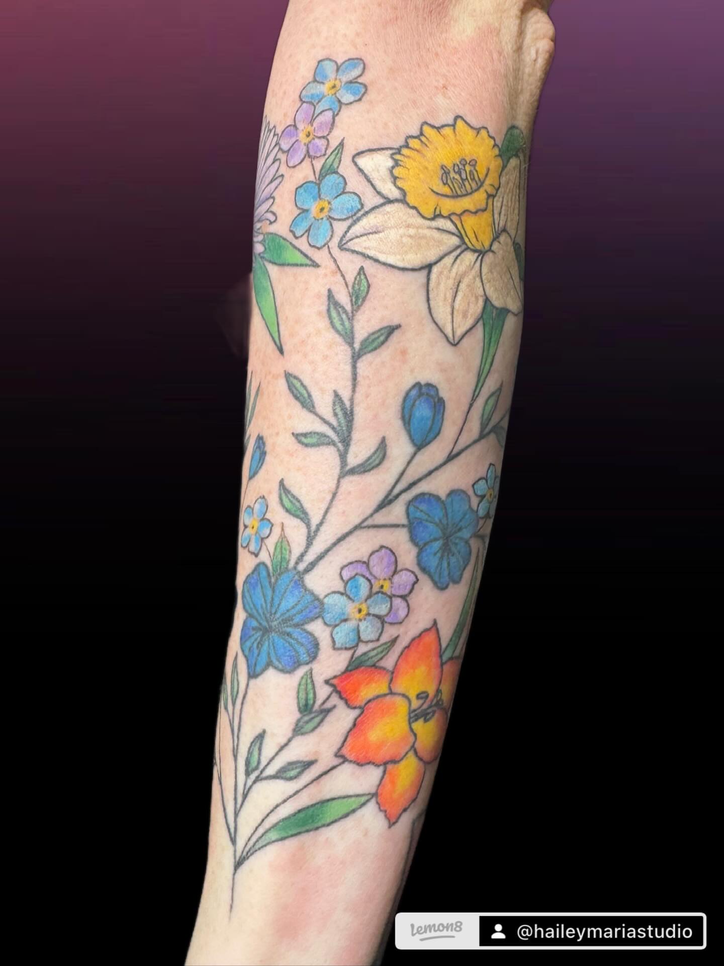 Tattoo by @haileymariastudio — new_school, illustrative