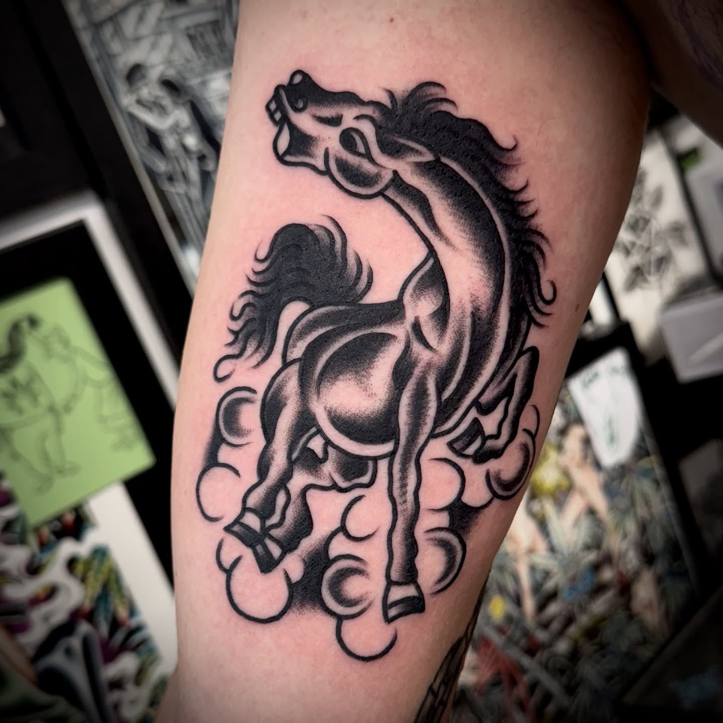 Tattoo by @kane.the.tattooer — black_and_grey