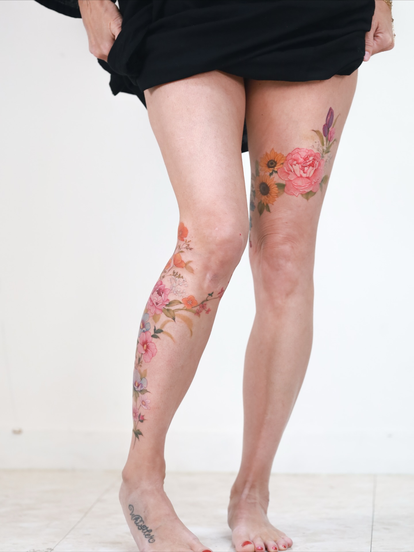 Tattoo by @tattooist_silo — watercolor
