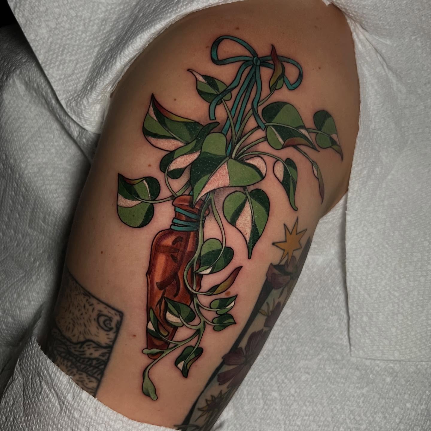 Tattoo by @katienowicki — dotwork