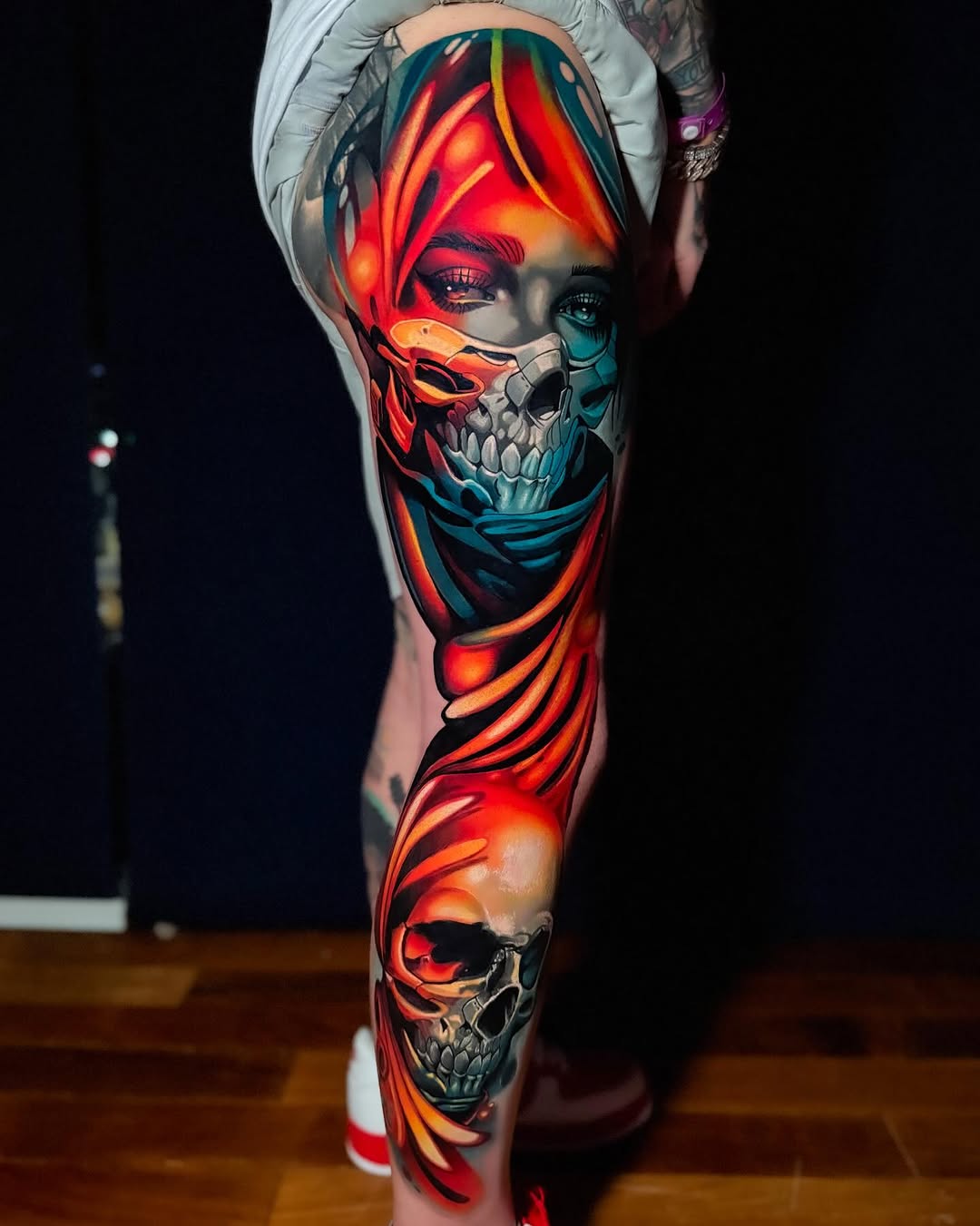 Tattoo by @sketchink08 — realism, trash_polka