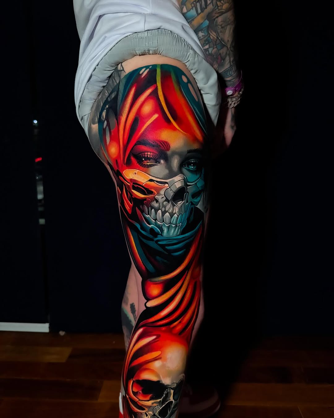 Tattoo by @sketchink08 — realism, trash_polka