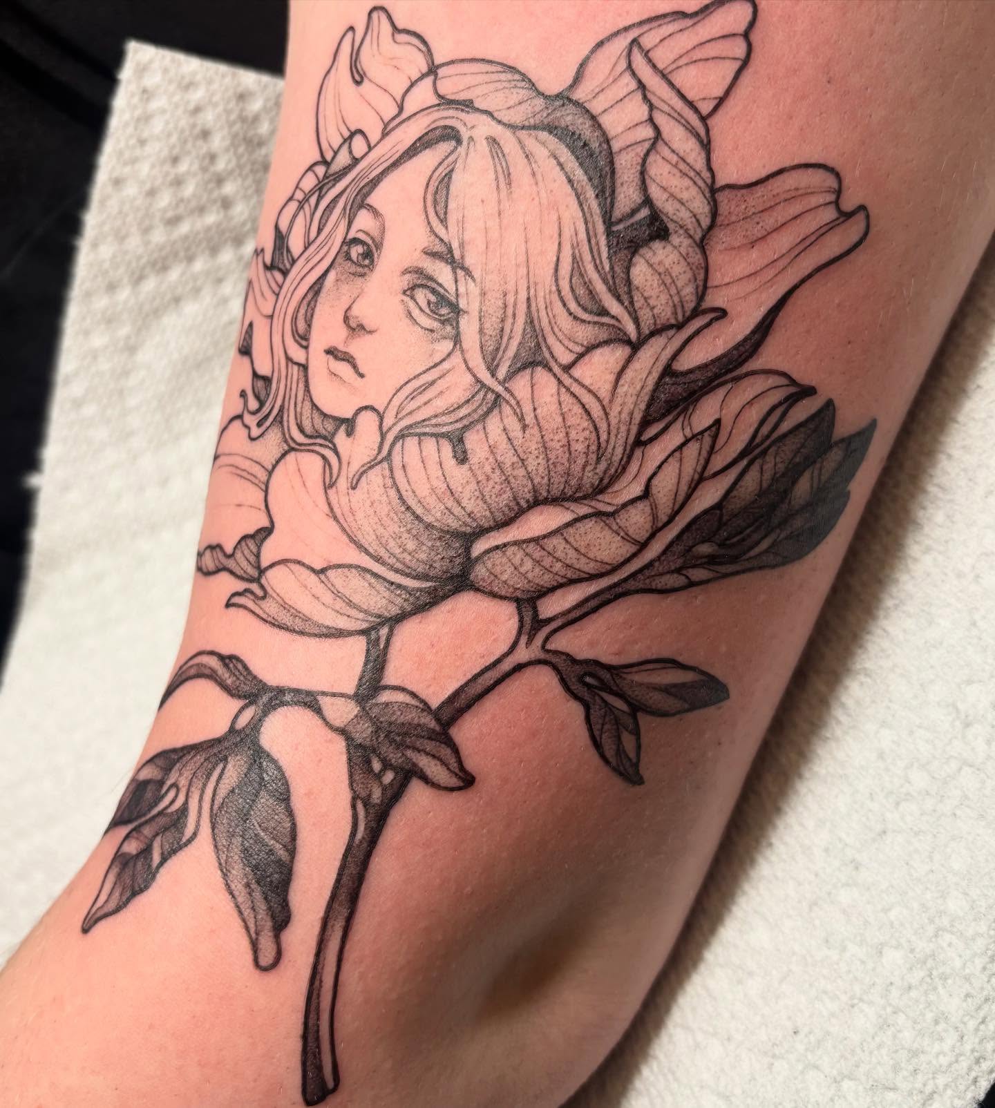 Tattoo by @joelytattoos — black_and_grey, realism