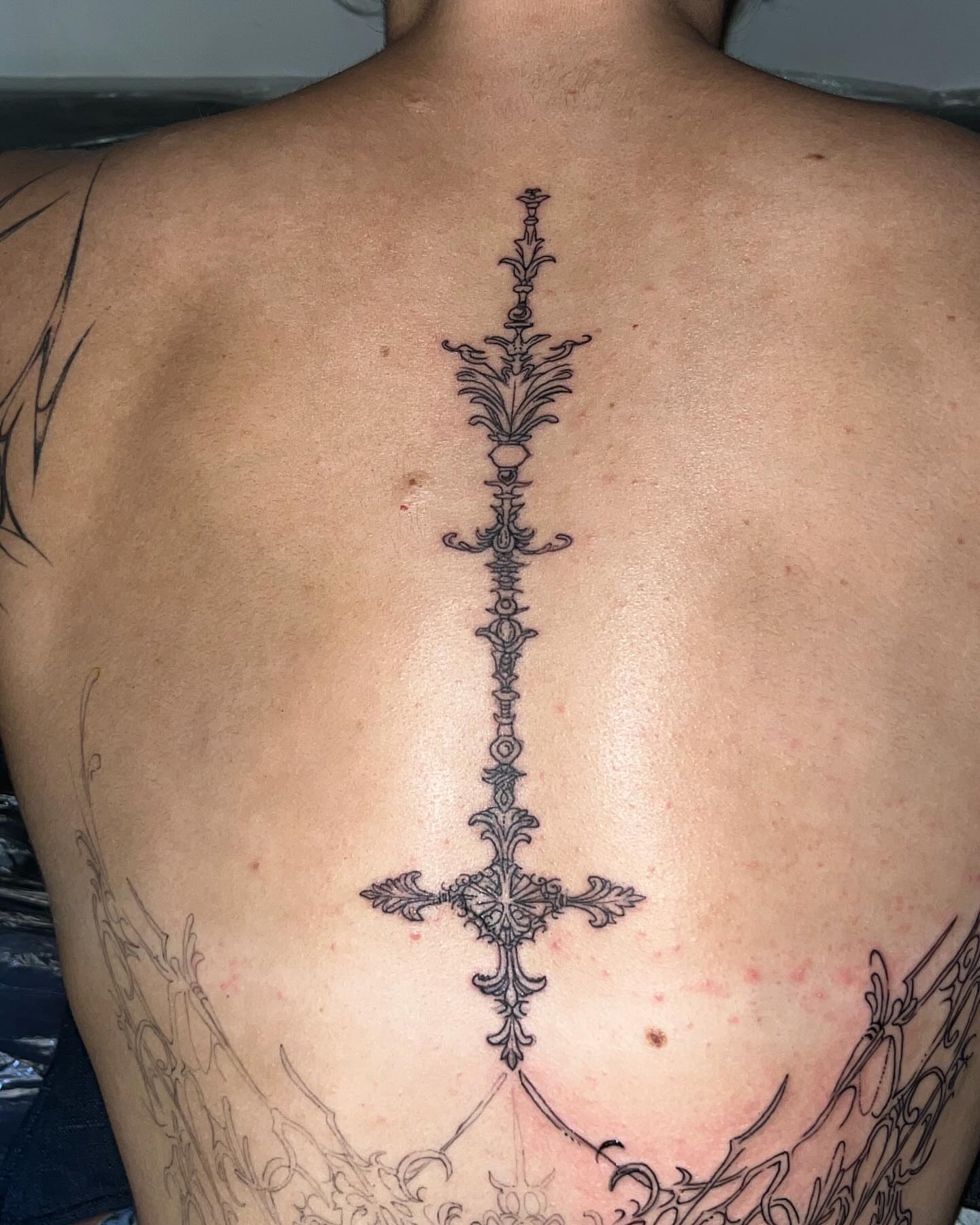Tattoo by @oxurminexo — ornamental