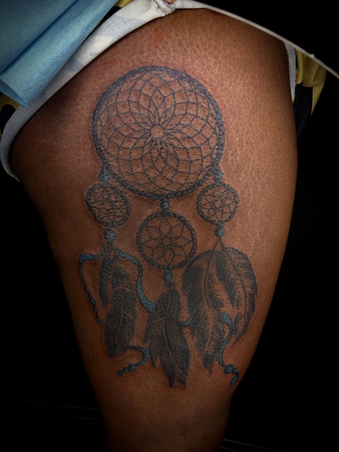 Tattoo by @inkstinctual — black_and_grey