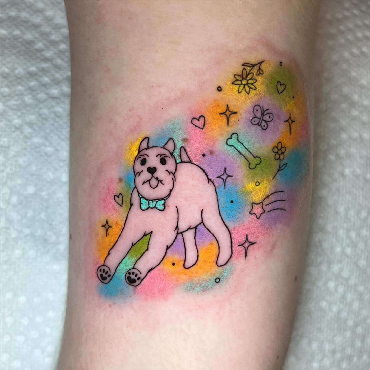 Tattoo by @juliet_miller — new_school, watercolor