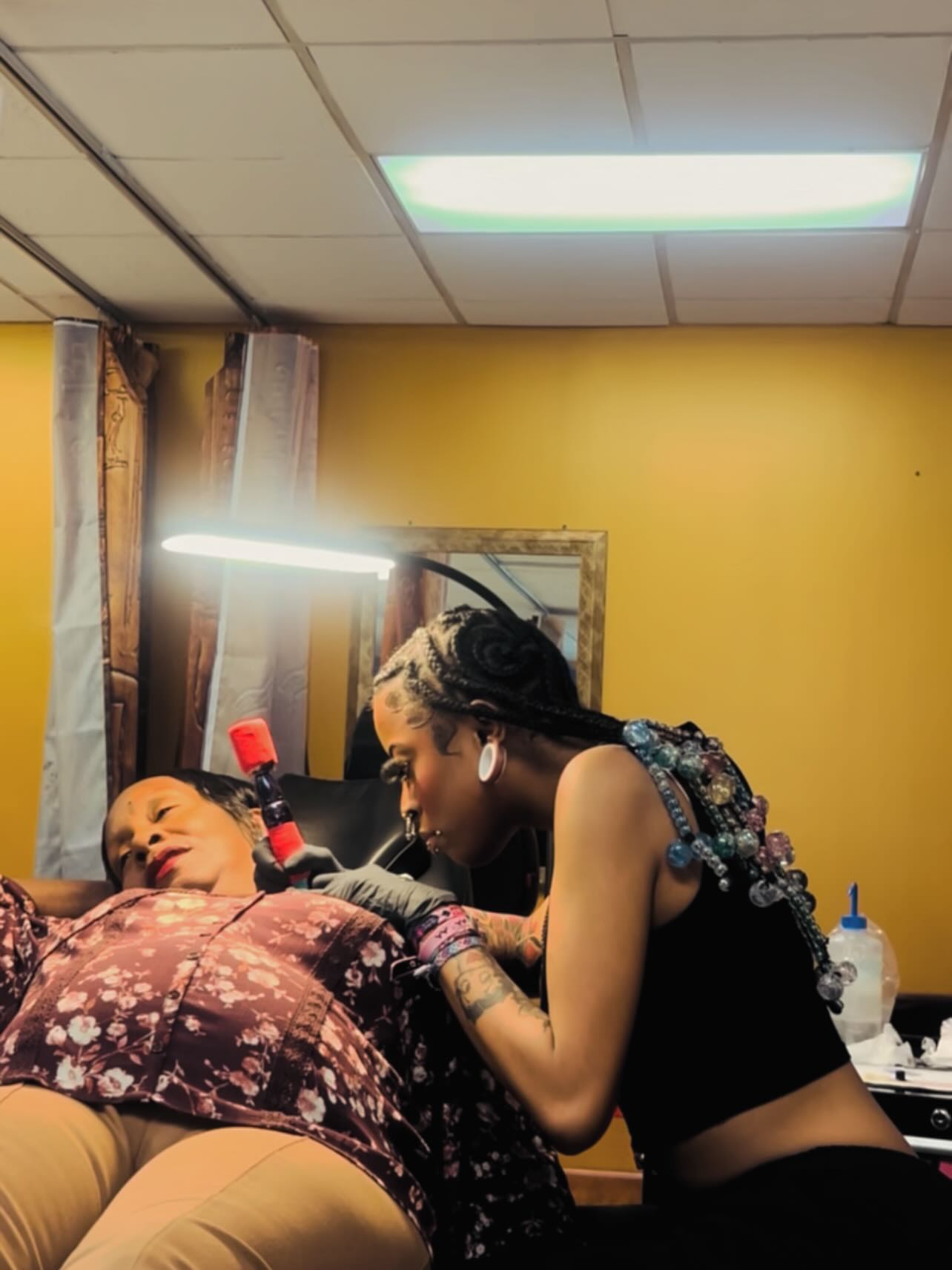 Tattoo artist American traditional tattoo on the torso by π’ππ΅π΅π΄ π©°π