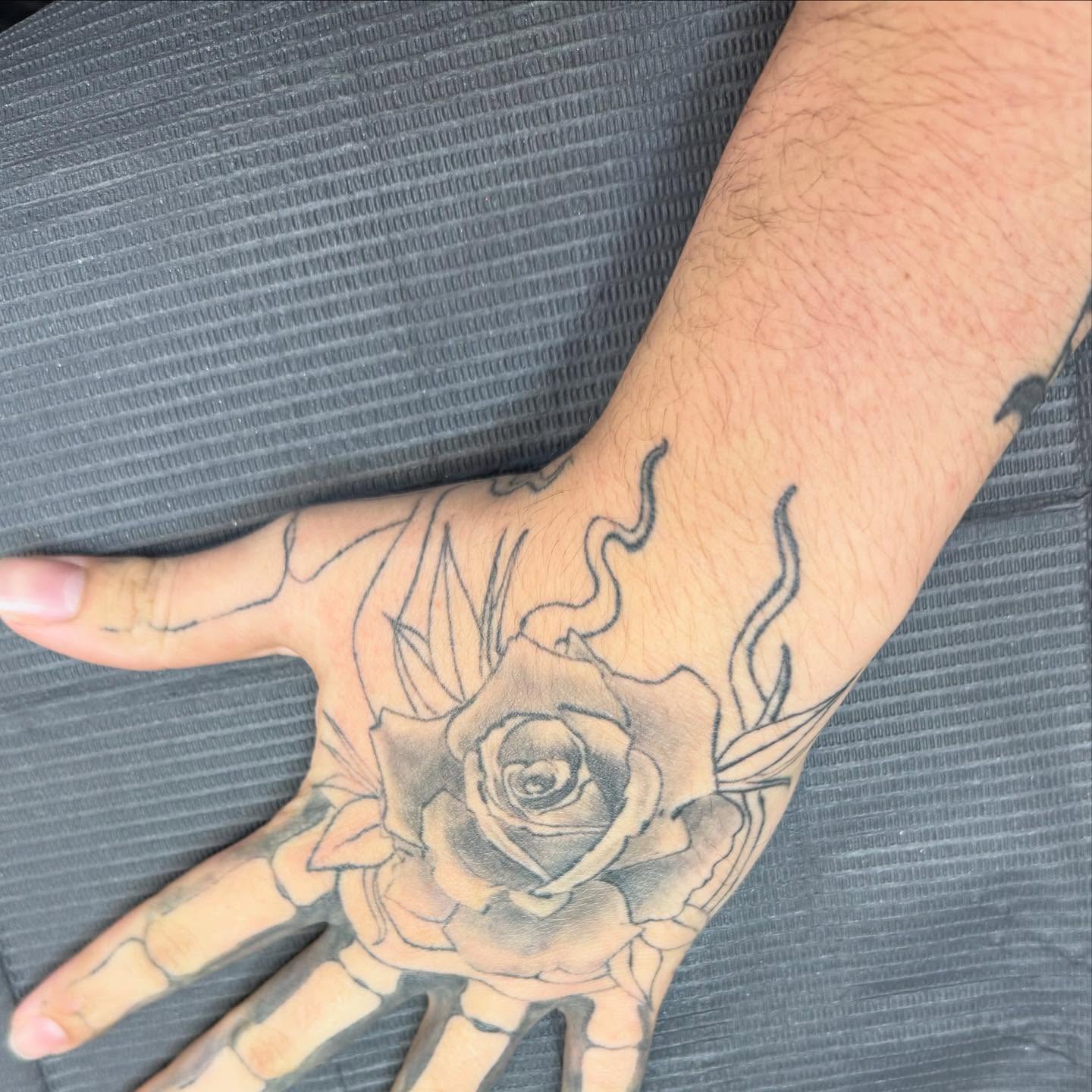 Tattoo by @levigunn_tattoos — black_and_grey