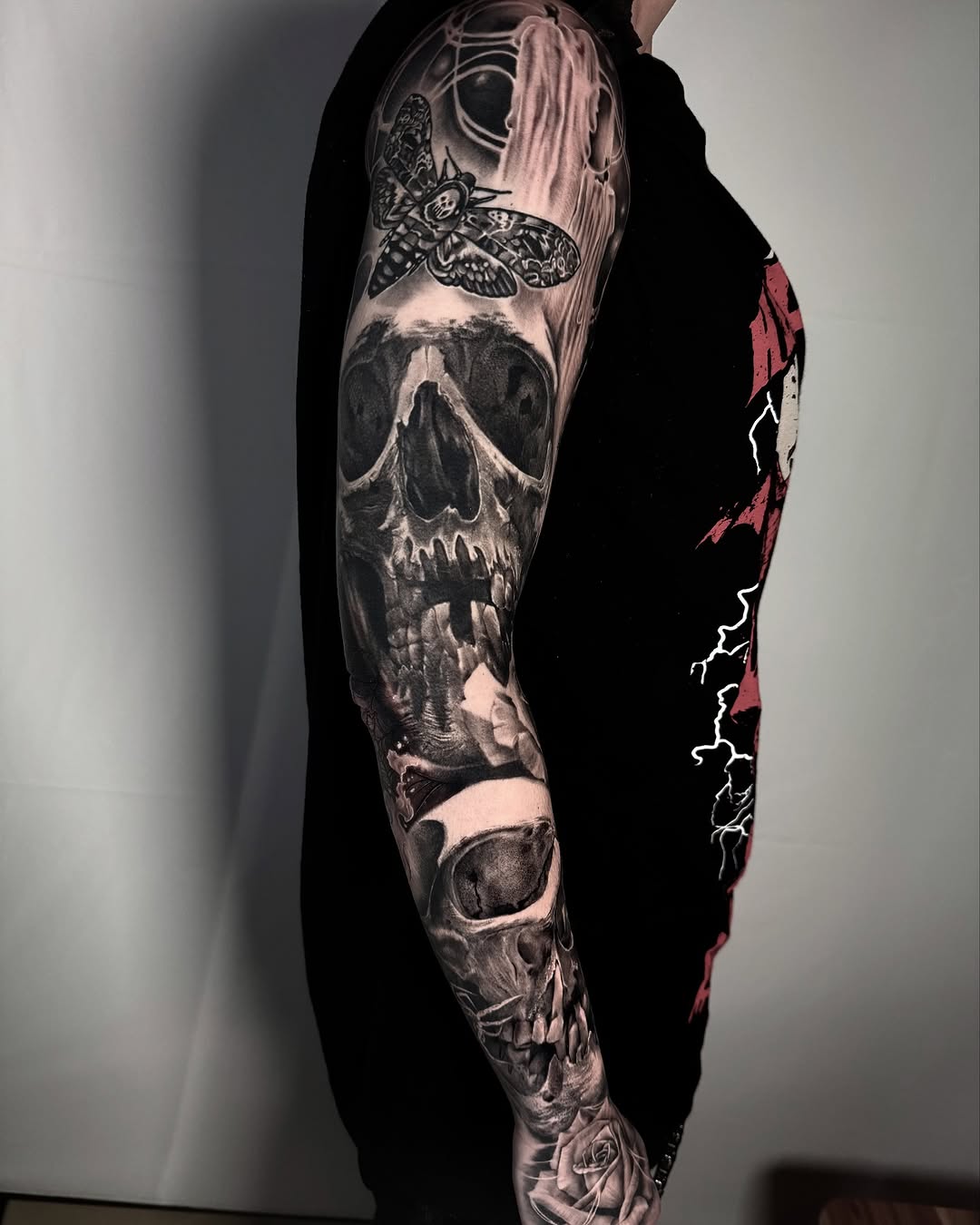 Tattoo by @dale13 — realism, black_and_grey