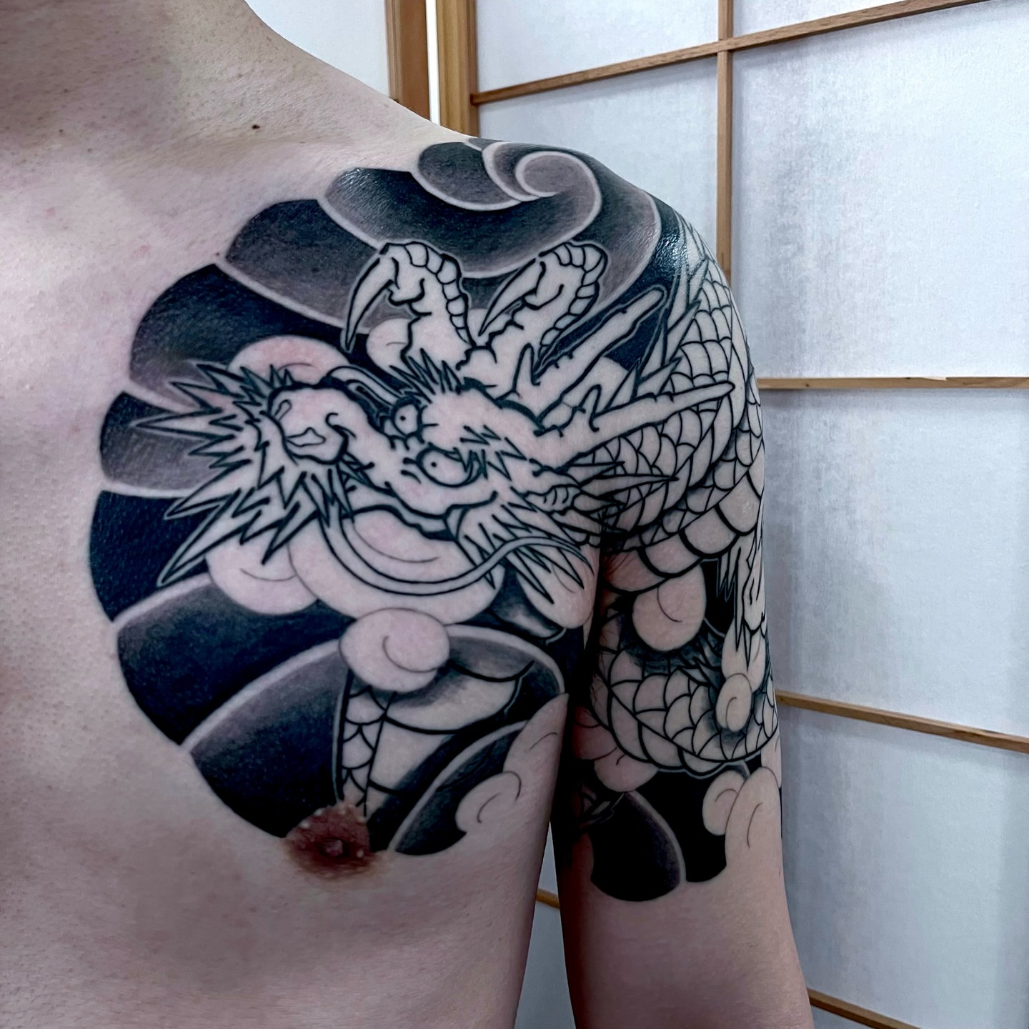 Tattoo by @noir_by_jm — japanese_irezumi