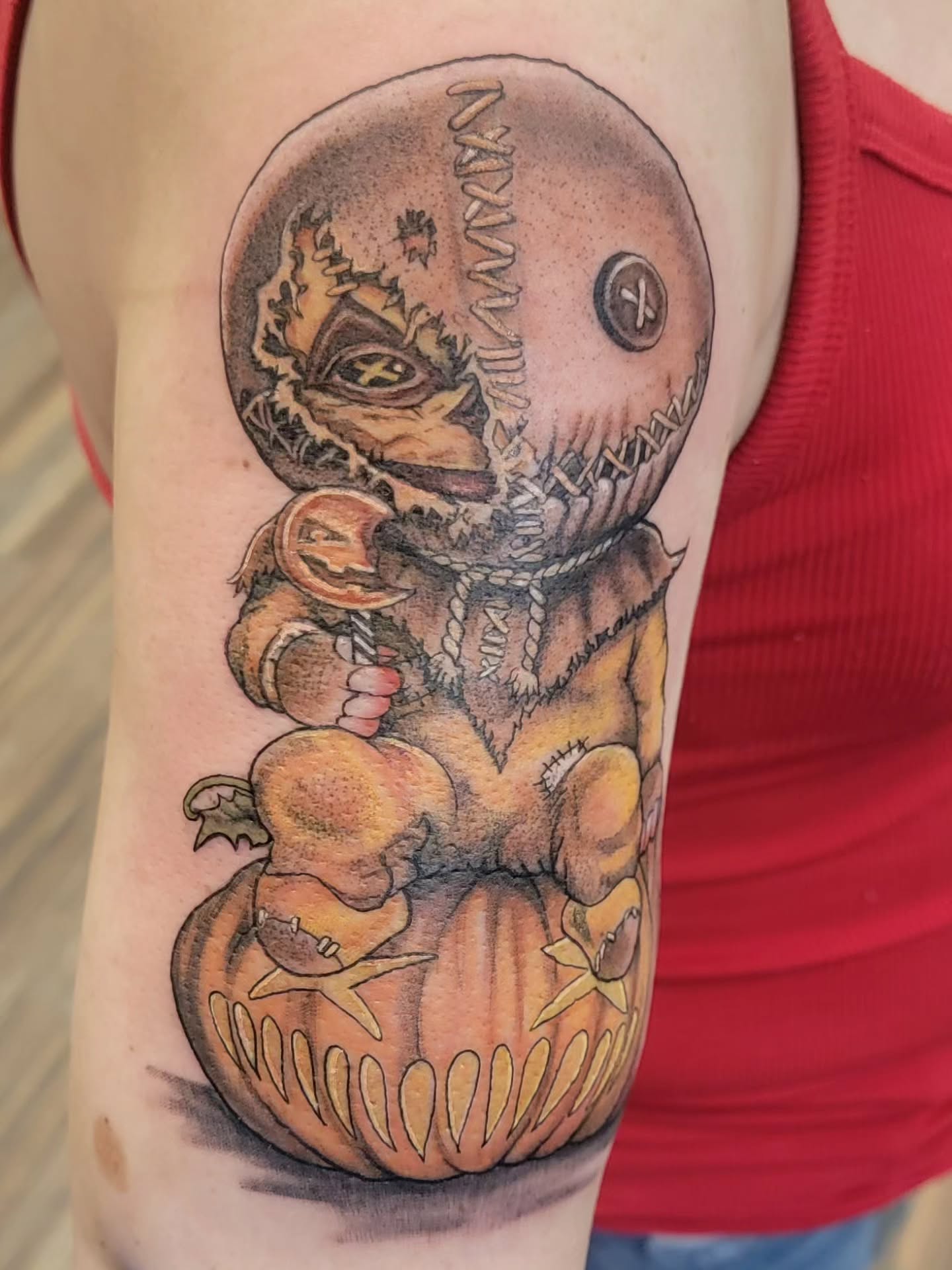 Tattoo by @hatchetfoot_art — realism, dark_realism