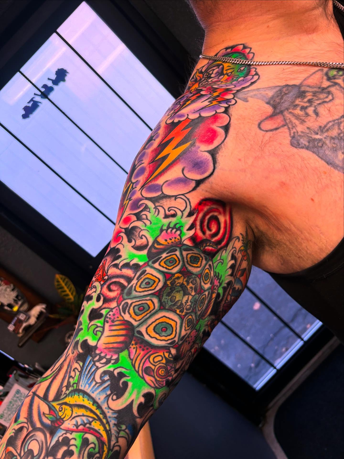 Tattoo by @thegonz541 β american_traditional, geometric