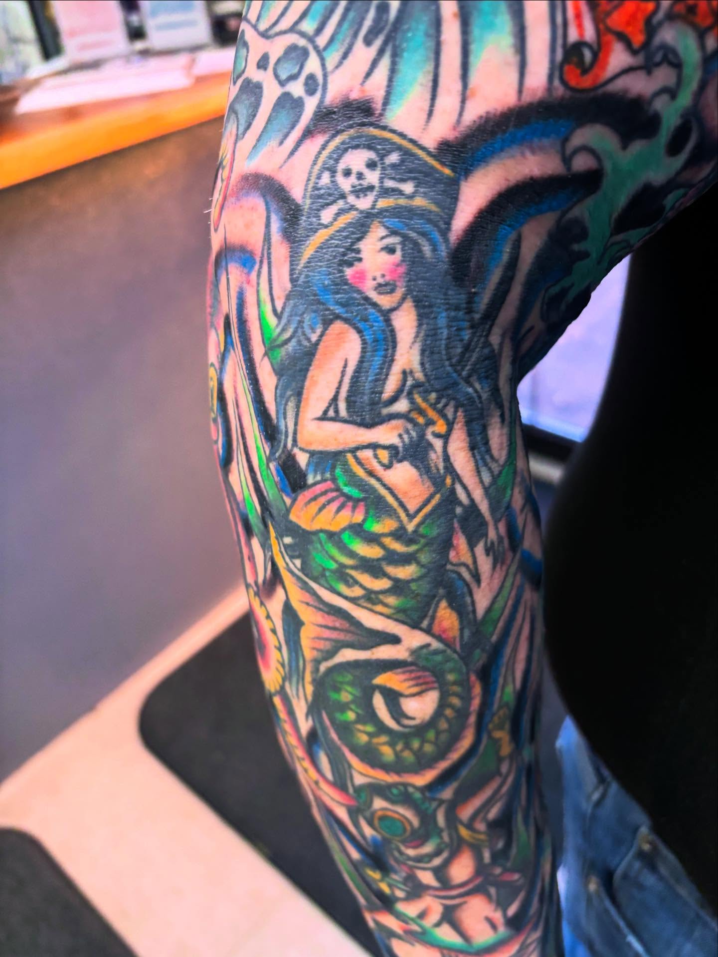 Tattoo by @thegonz541 β new_school, illustrative