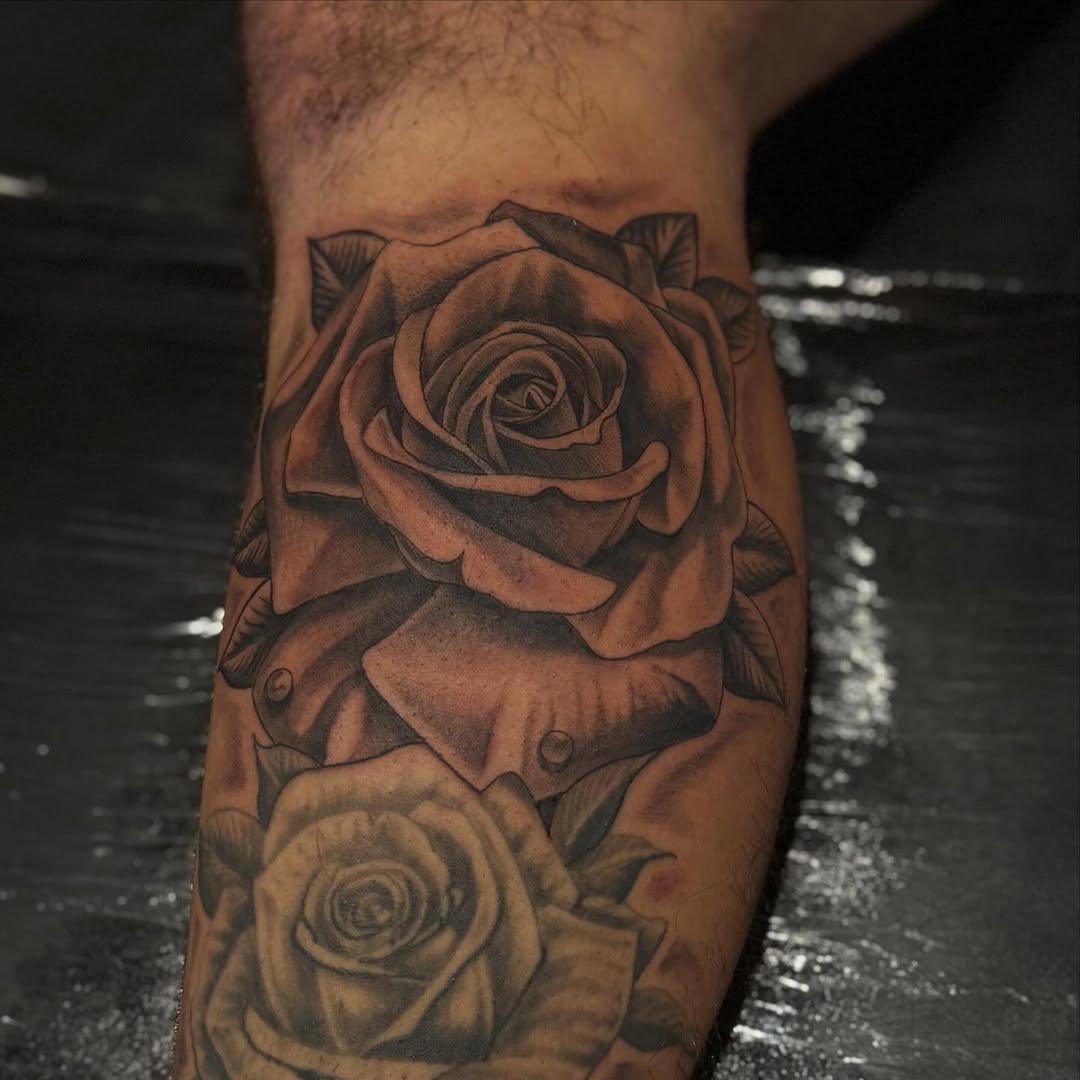 Tattoo by @inkbyj2 — realism, black_and_grey
