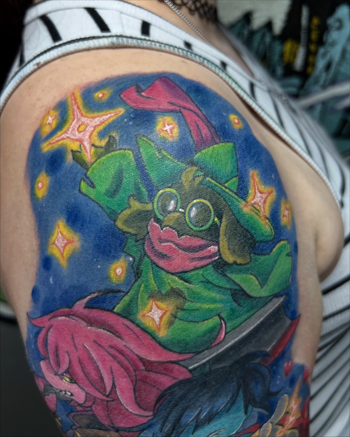 Tattoo by @luckyleftytattoos — new_school, illustrative