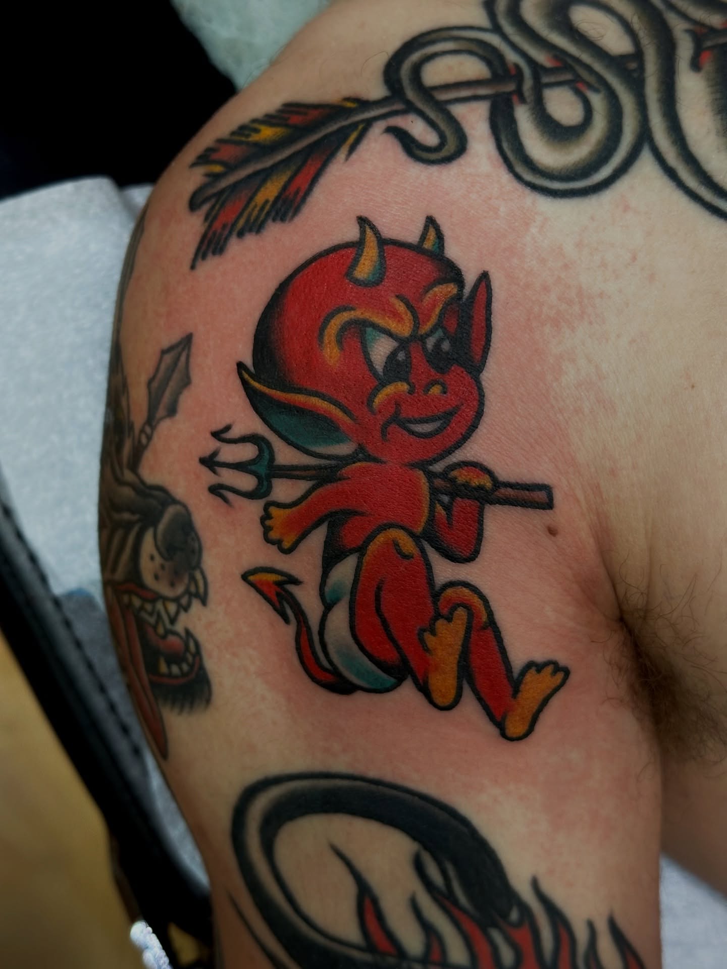 Tattoo by @sydneybeetattoos — american_traditional