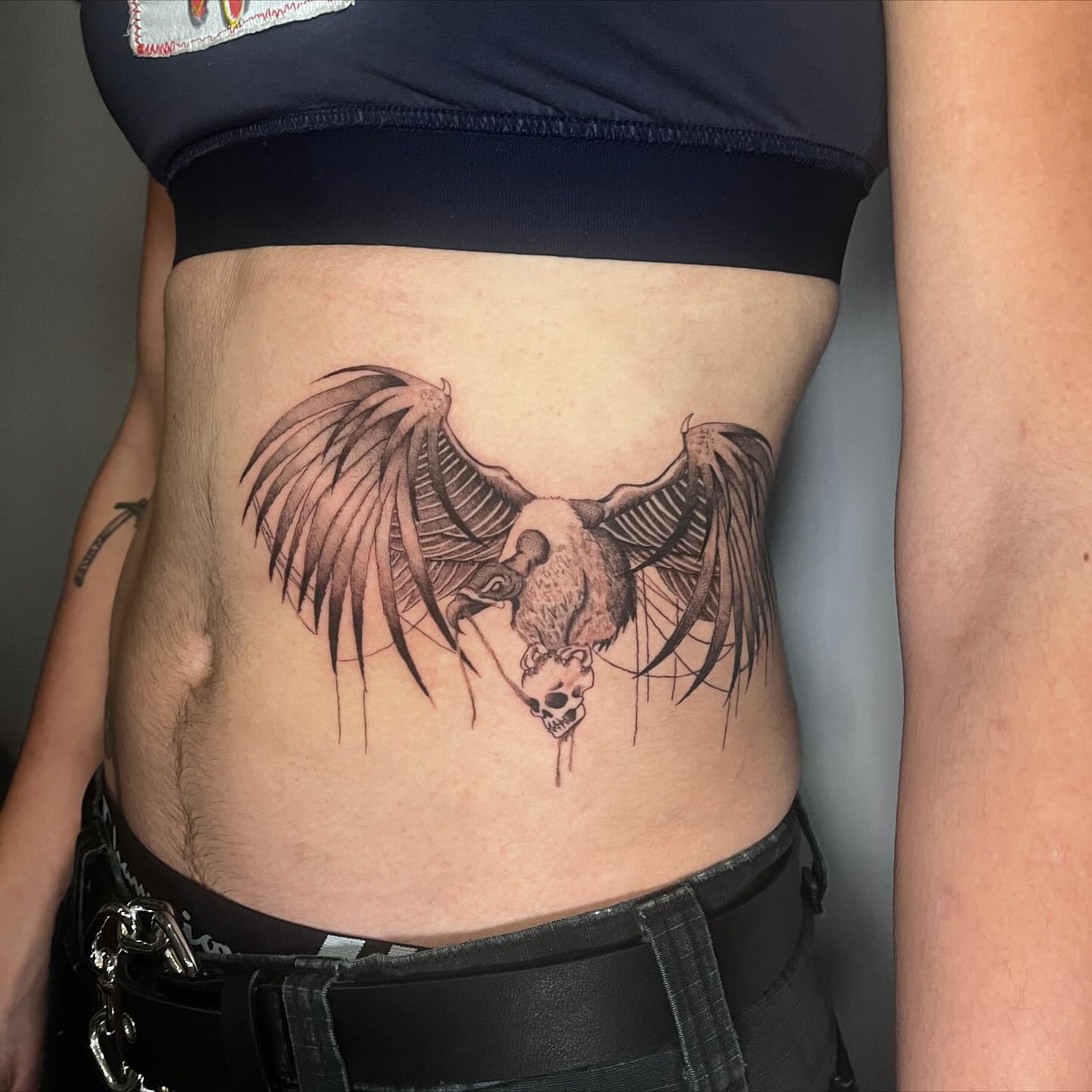 Tattoo by @inkprinc3ss — black_and_grey