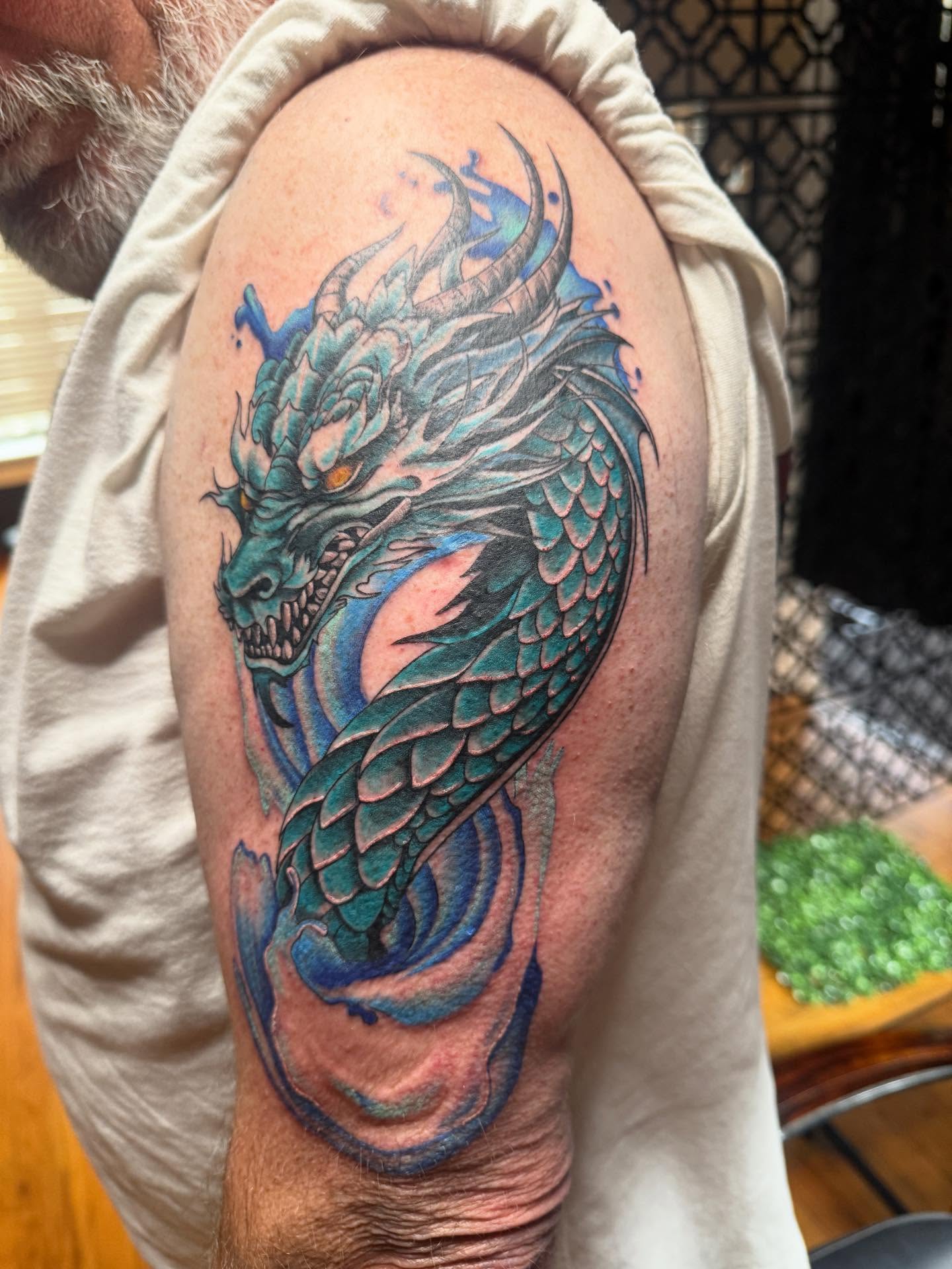 Tattoo by @chels_king24 — new_school, realism