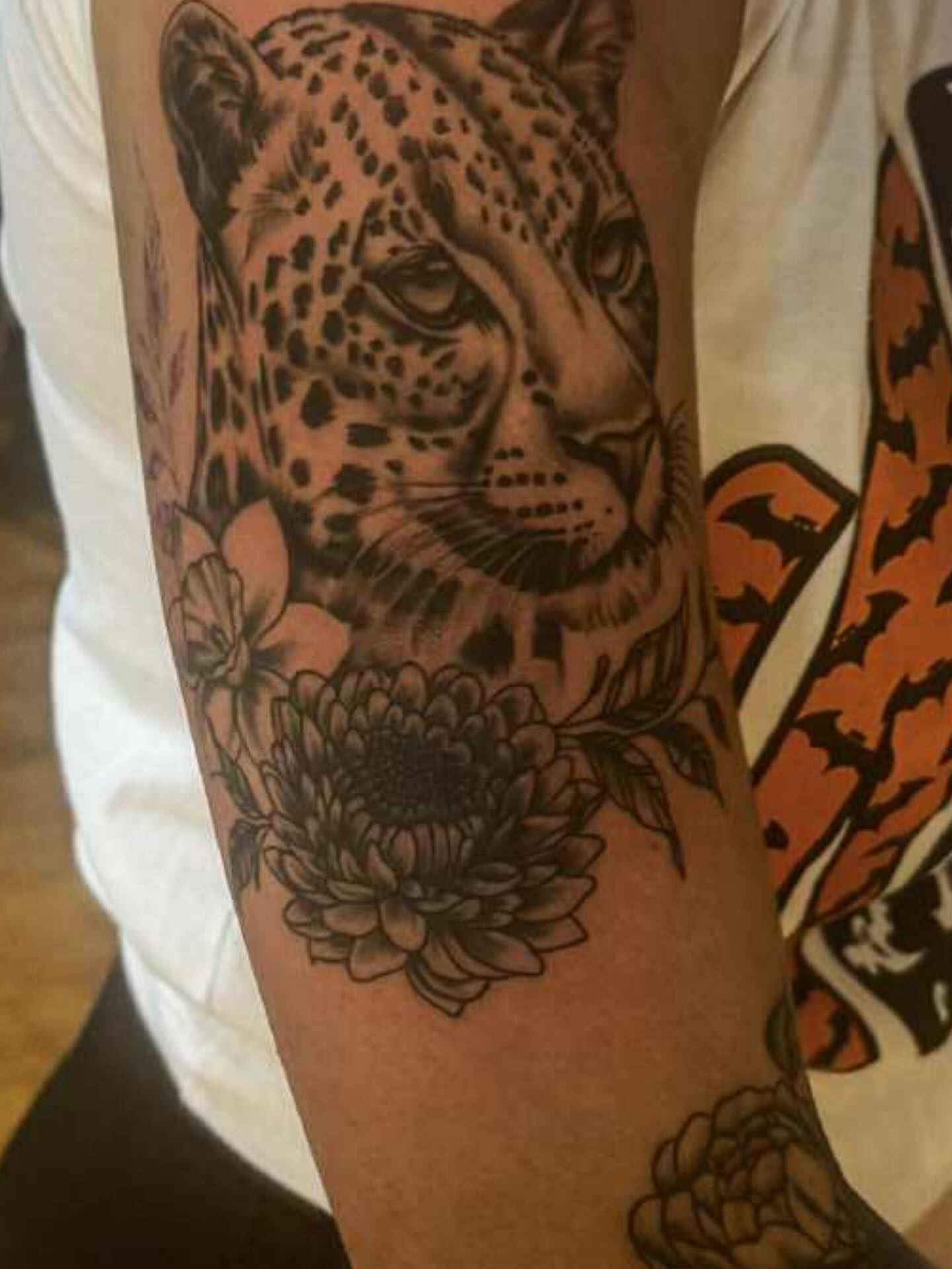 Tattoo by @chels_king24 — realism, black_and_grey