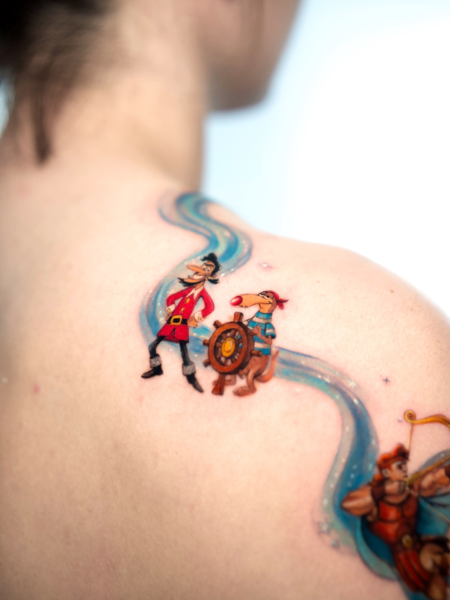 Tattoo by @serenayakcicekx — new_school, illustrative