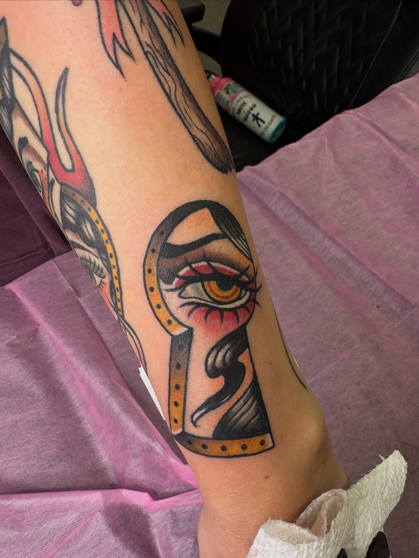 Tattoo by @disgracefultattoo — american_traditional