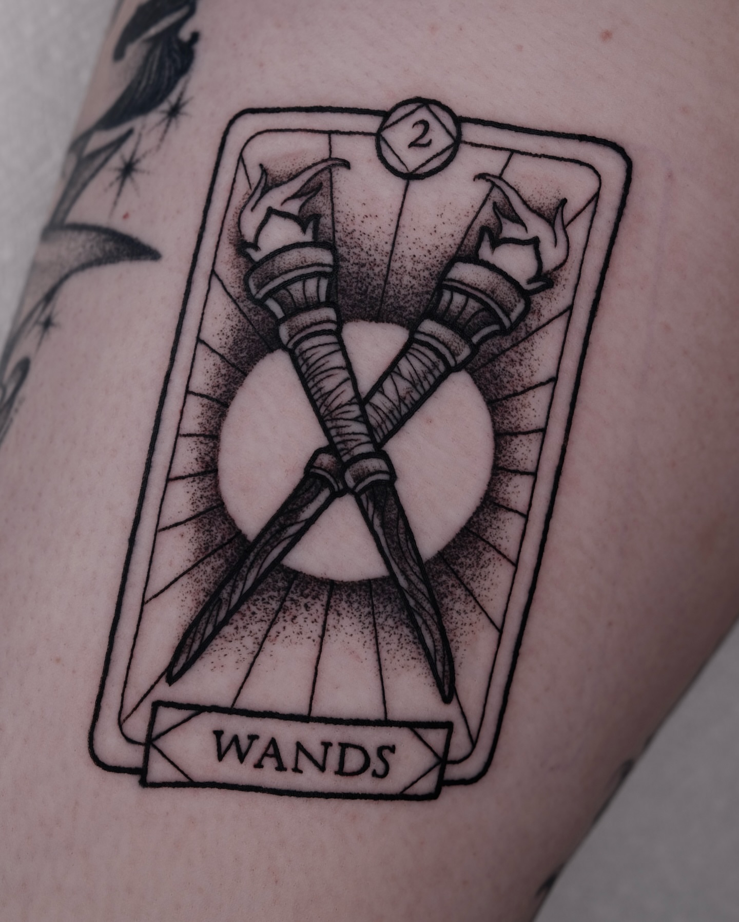Tattoo by @kylepatricktattoo — dotwork