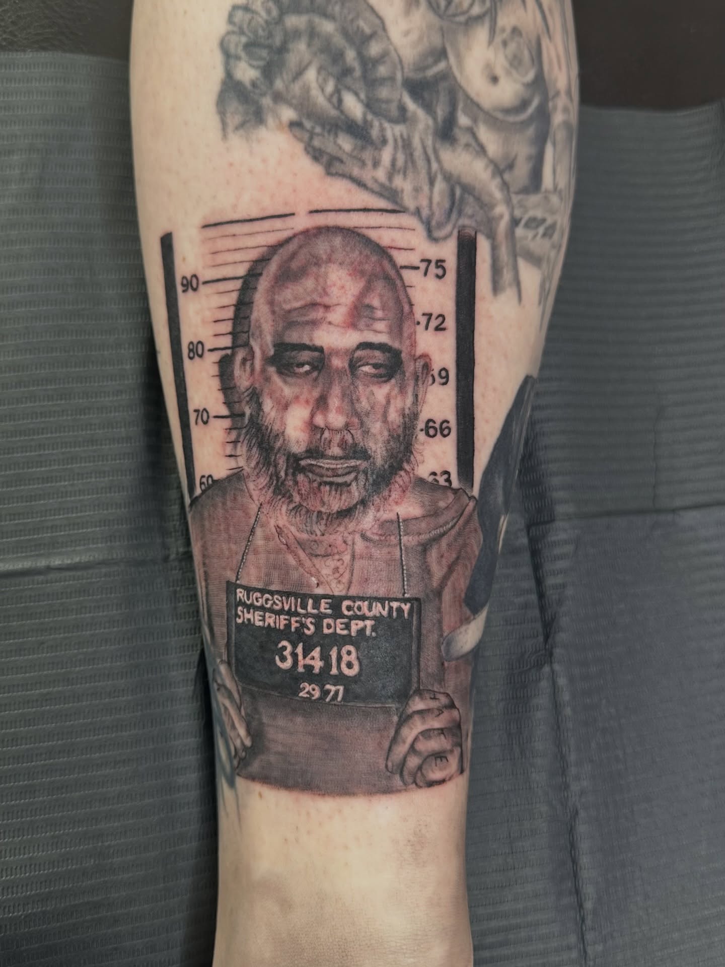 Tattoo by @stephtattoos_ โ realism, black_and_grey